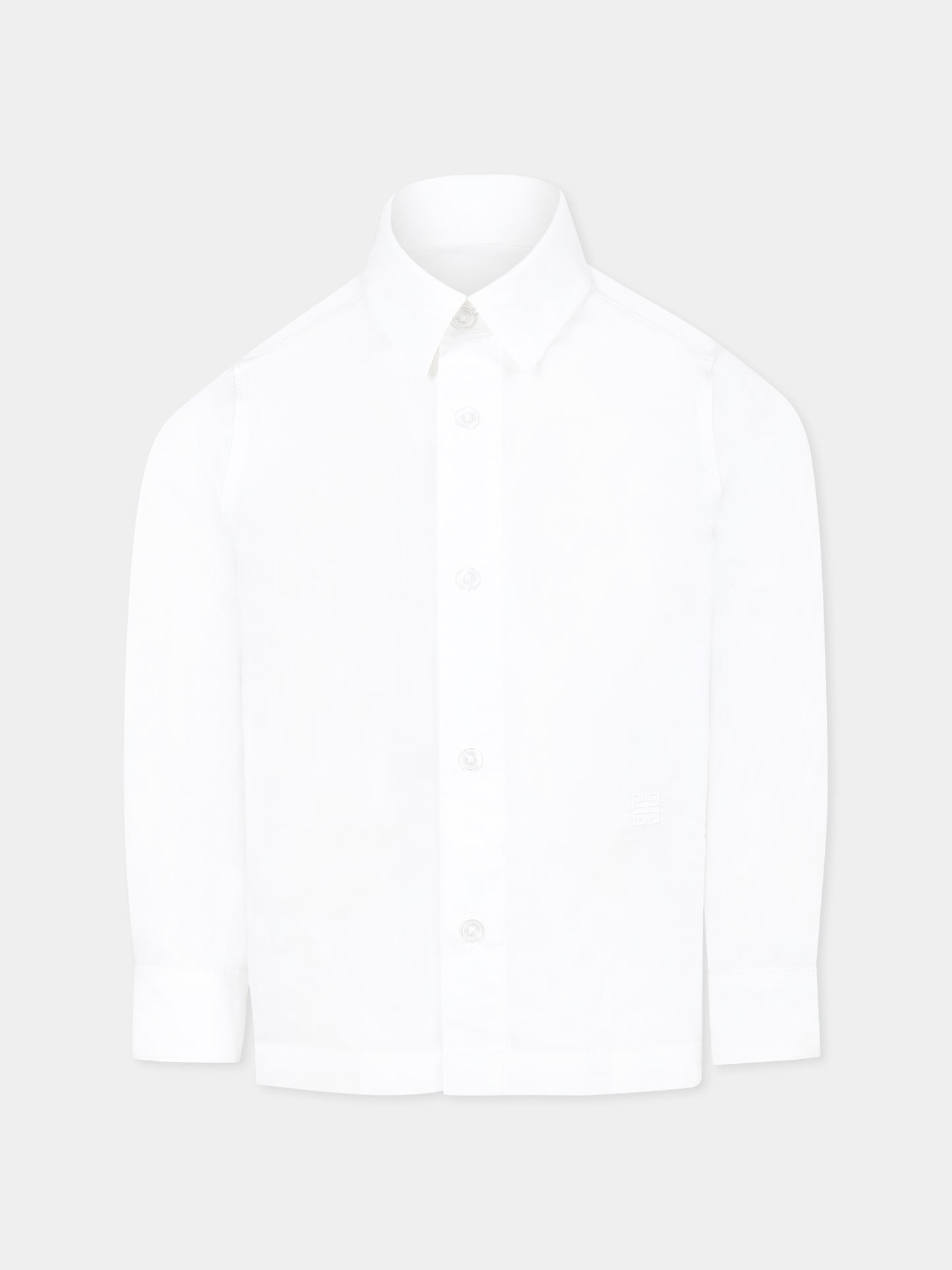 White shirt for boy with 4G motif