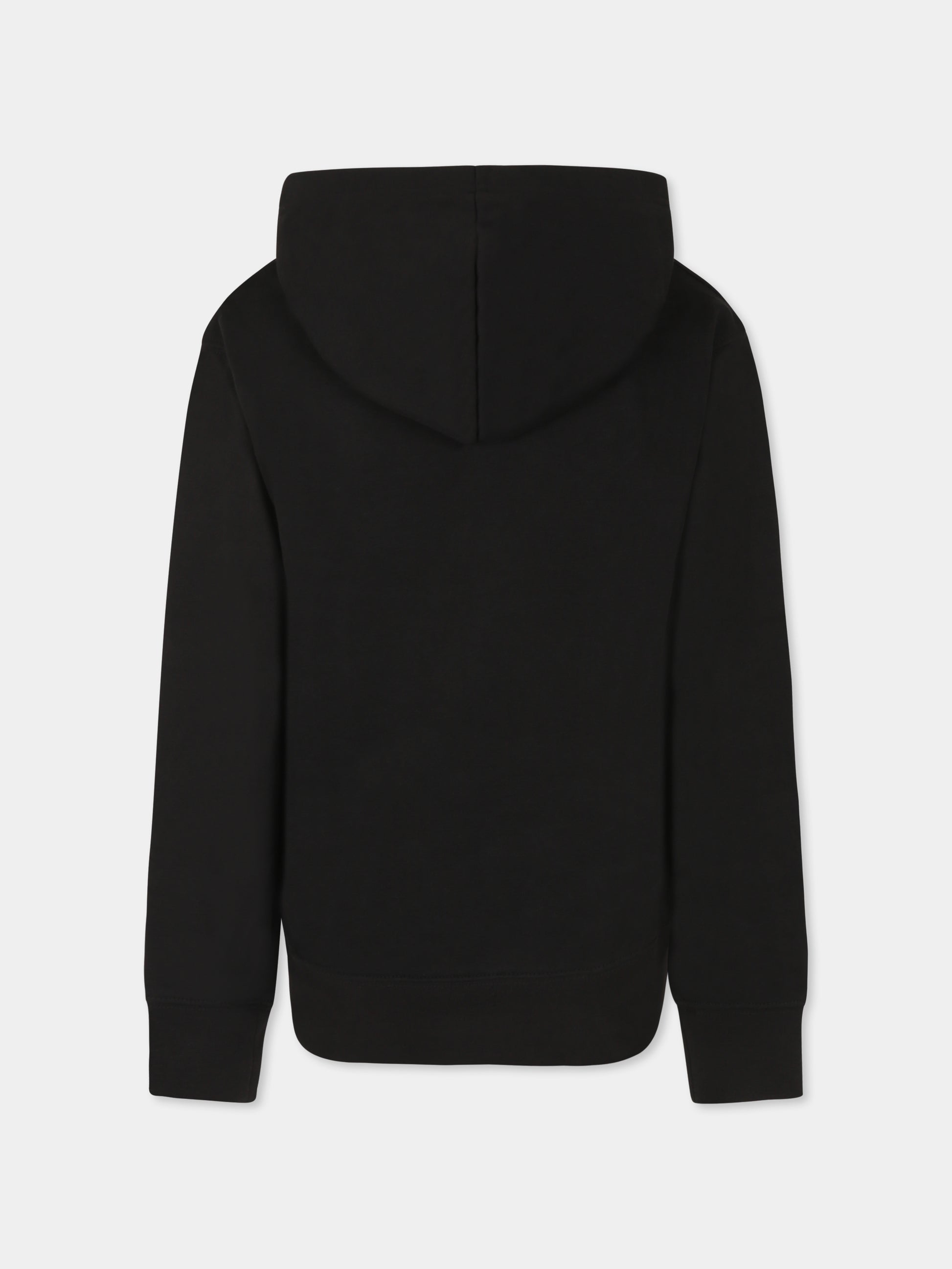 Felpa nera per bambino con logo,Jordan,95D744 023