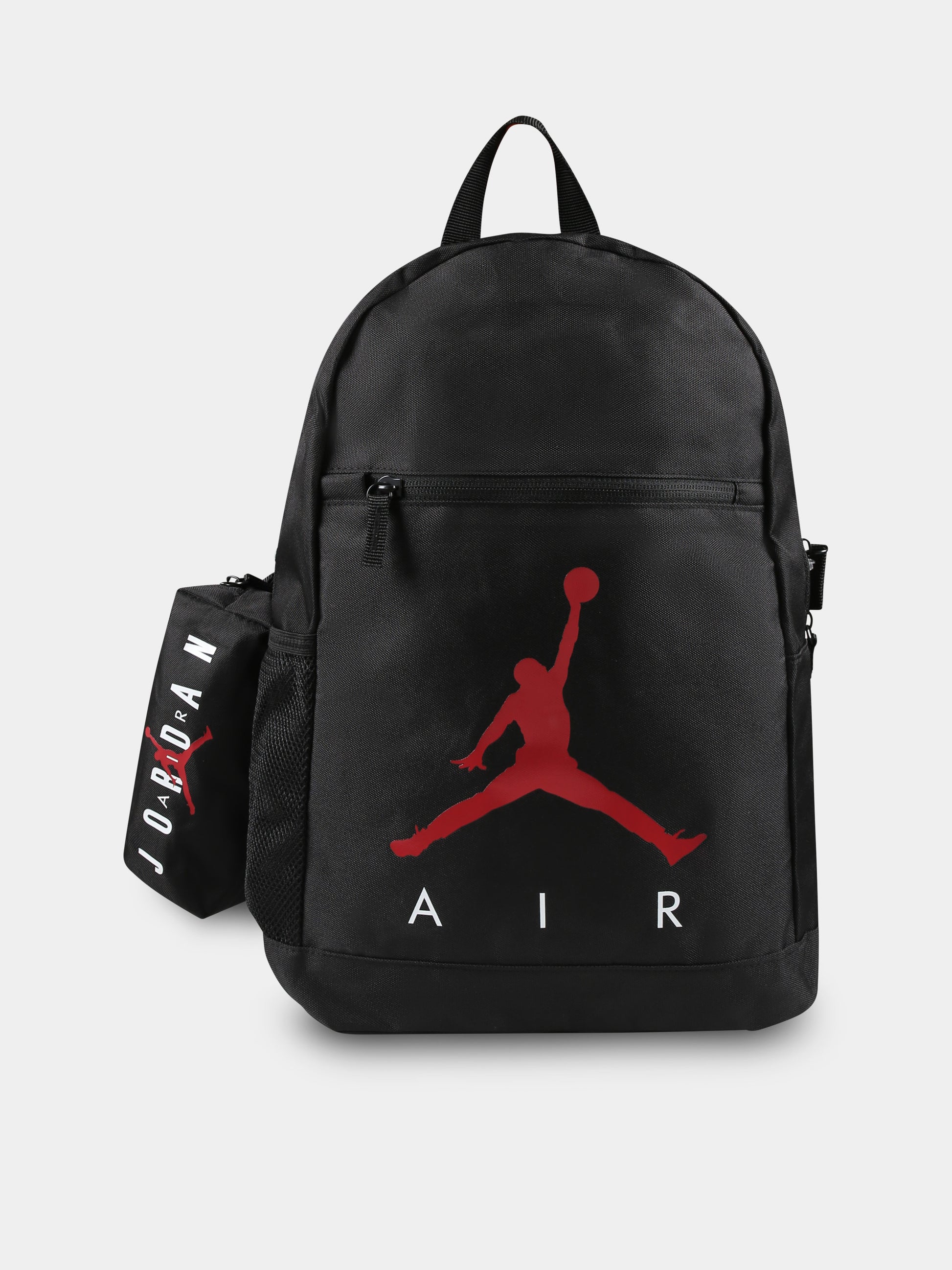 Zaino nero per bambino con Jumpman,Jordan,9B0503 023