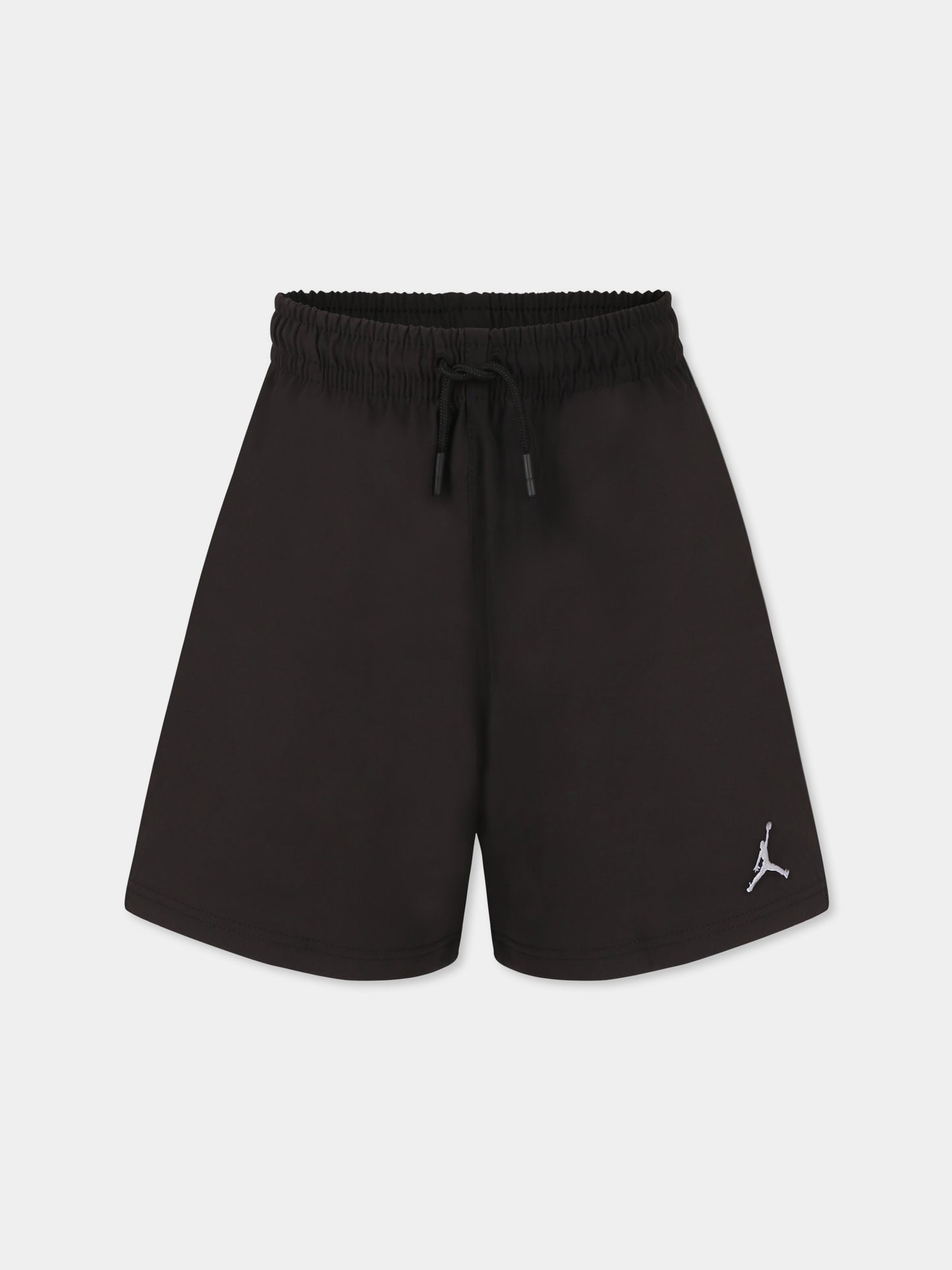 Shorts neri per bambino con Jumpman,Jordan,95D817 023