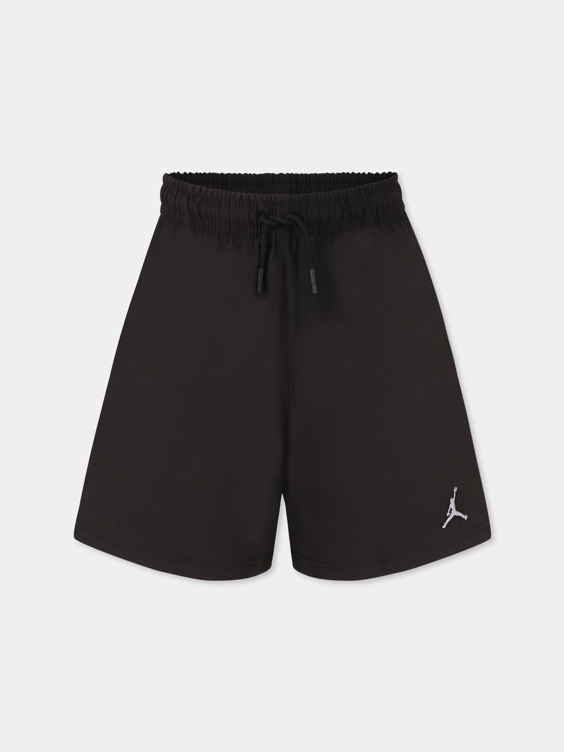 Shorts neri per bambino con Jumpman,Jordan,95D817 023