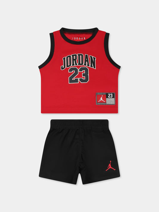 Completo multicolor per neonato con Jumpman,Jordan,65C919 023