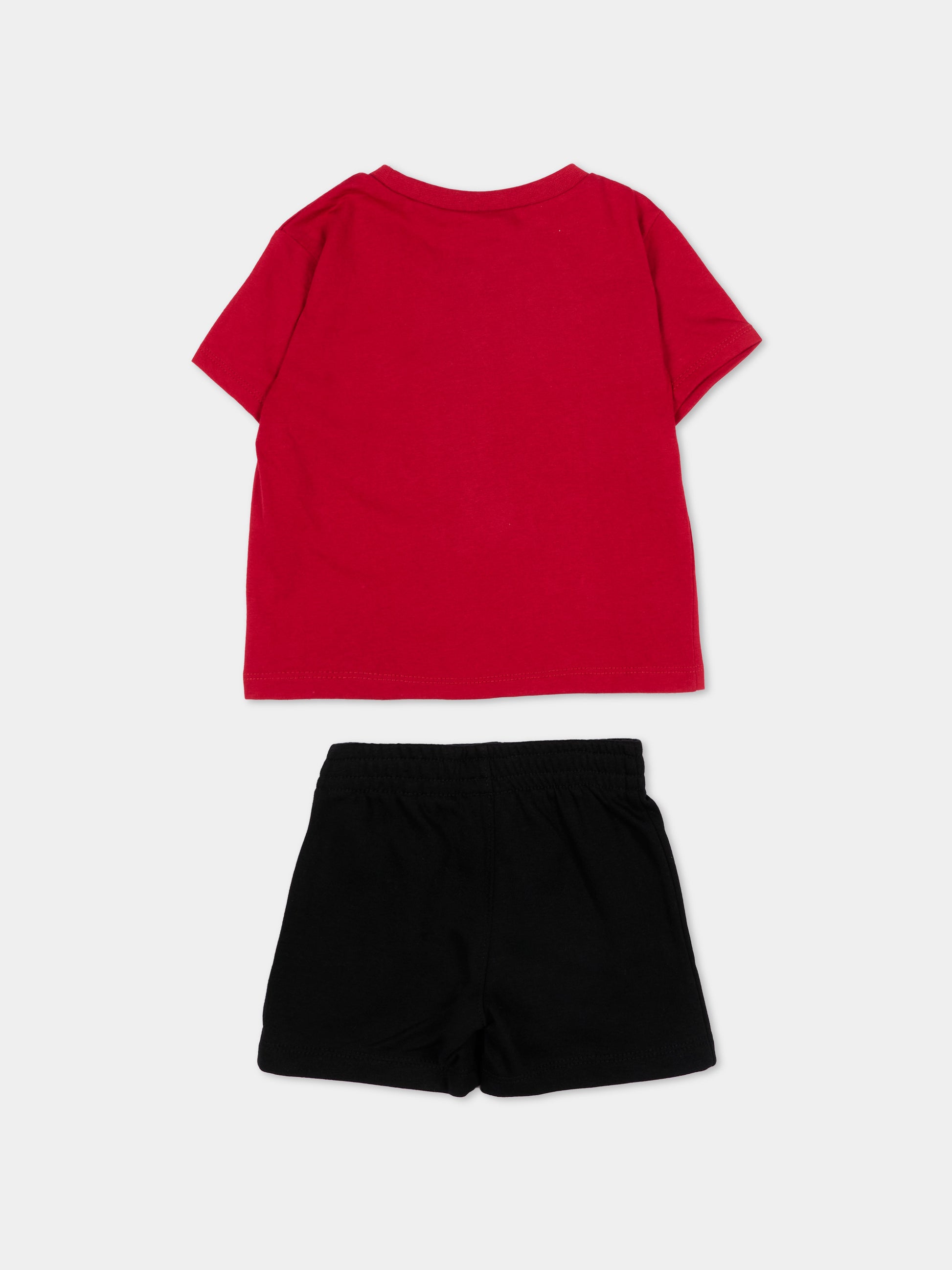 Completo multicolor per neonato con logo,Jordan,65C138 023