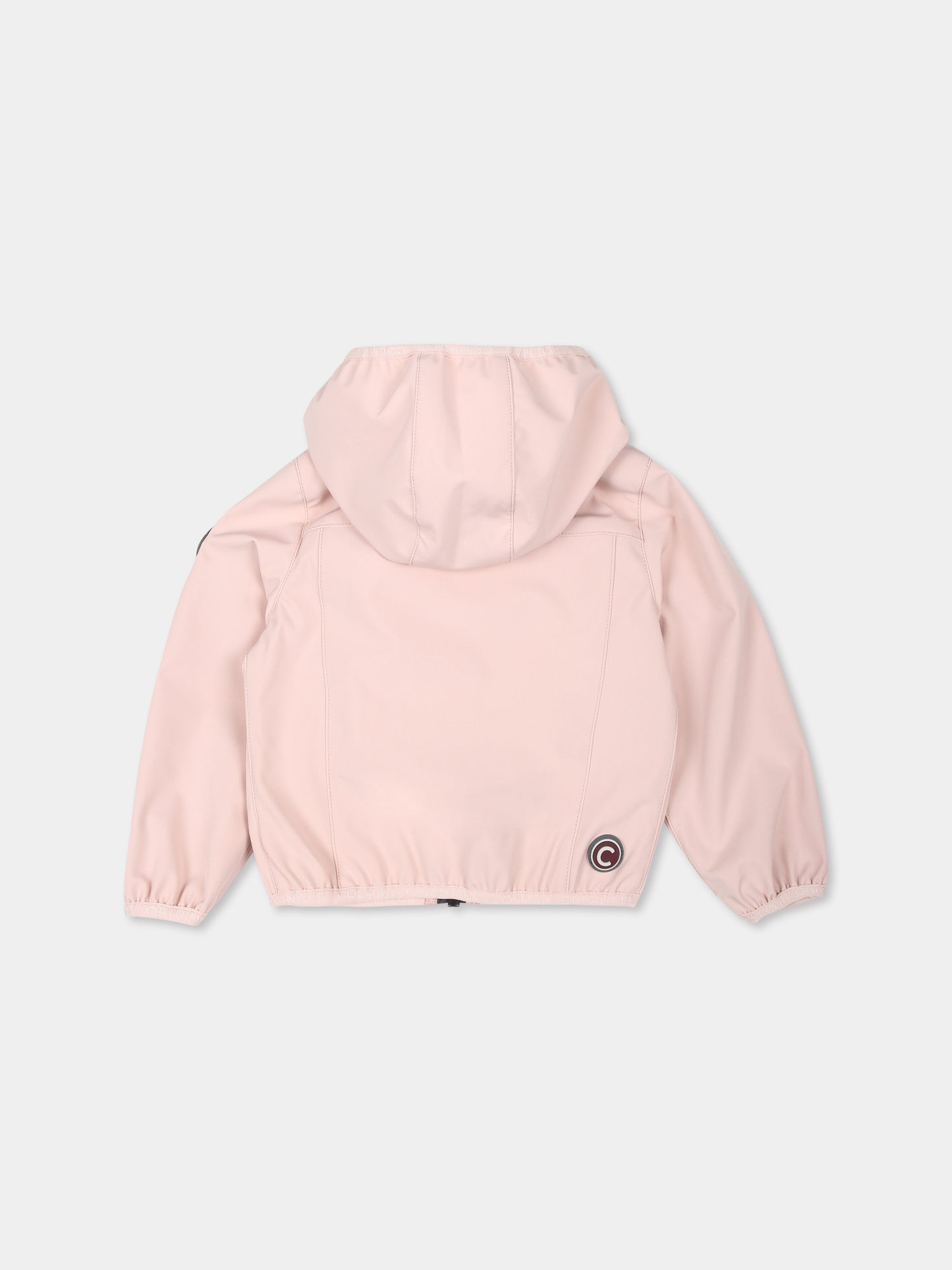 Giacca a vento rosa per neonata con logo,Colmar Originals Kids,3931A 6WV 588