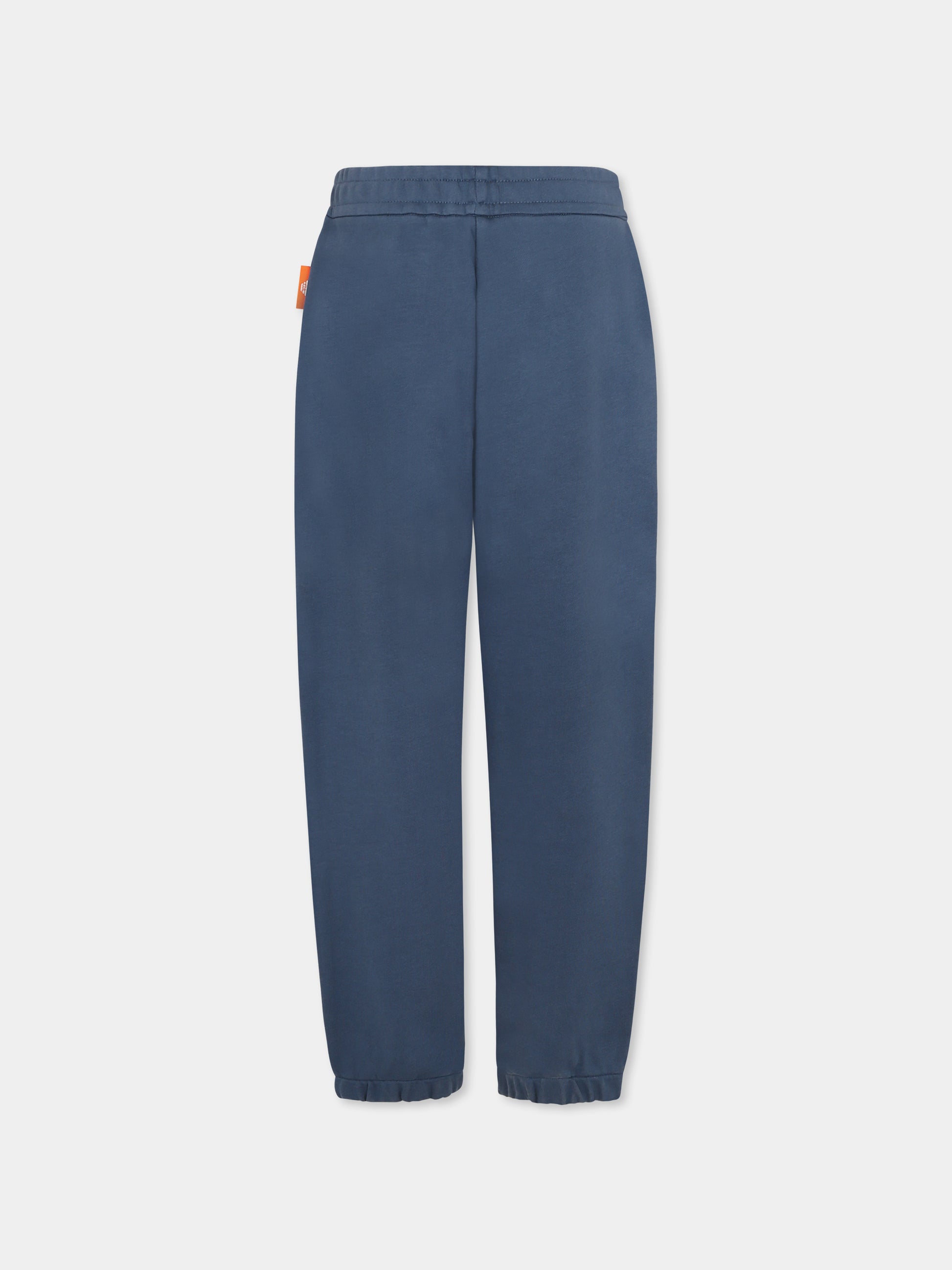 Pantaloni blu per bambino con Manga Bear,Emporio Armani,EB000275 AF13552 UB150