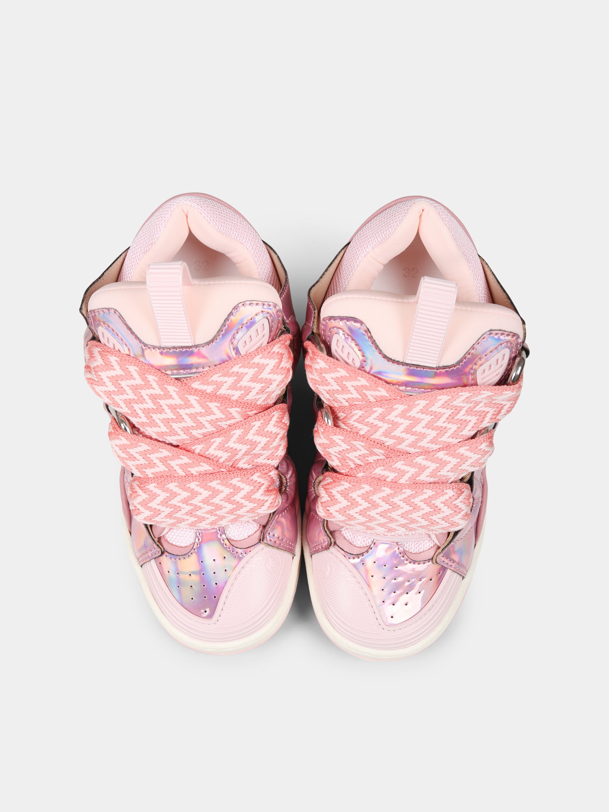 Sneakers rosa per bambina,Lanvin Petite,N30189 S74