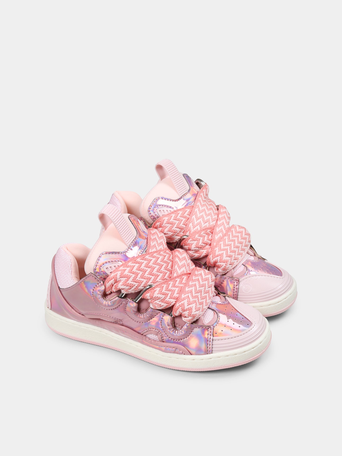 Sneakers rosa per bambina,Lanvin Petite,N30189 S74