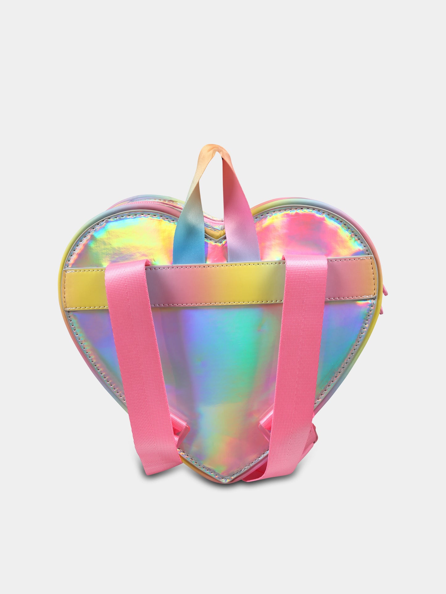 Zaino argento per bambina con cuore,Billieblush,U20767 111