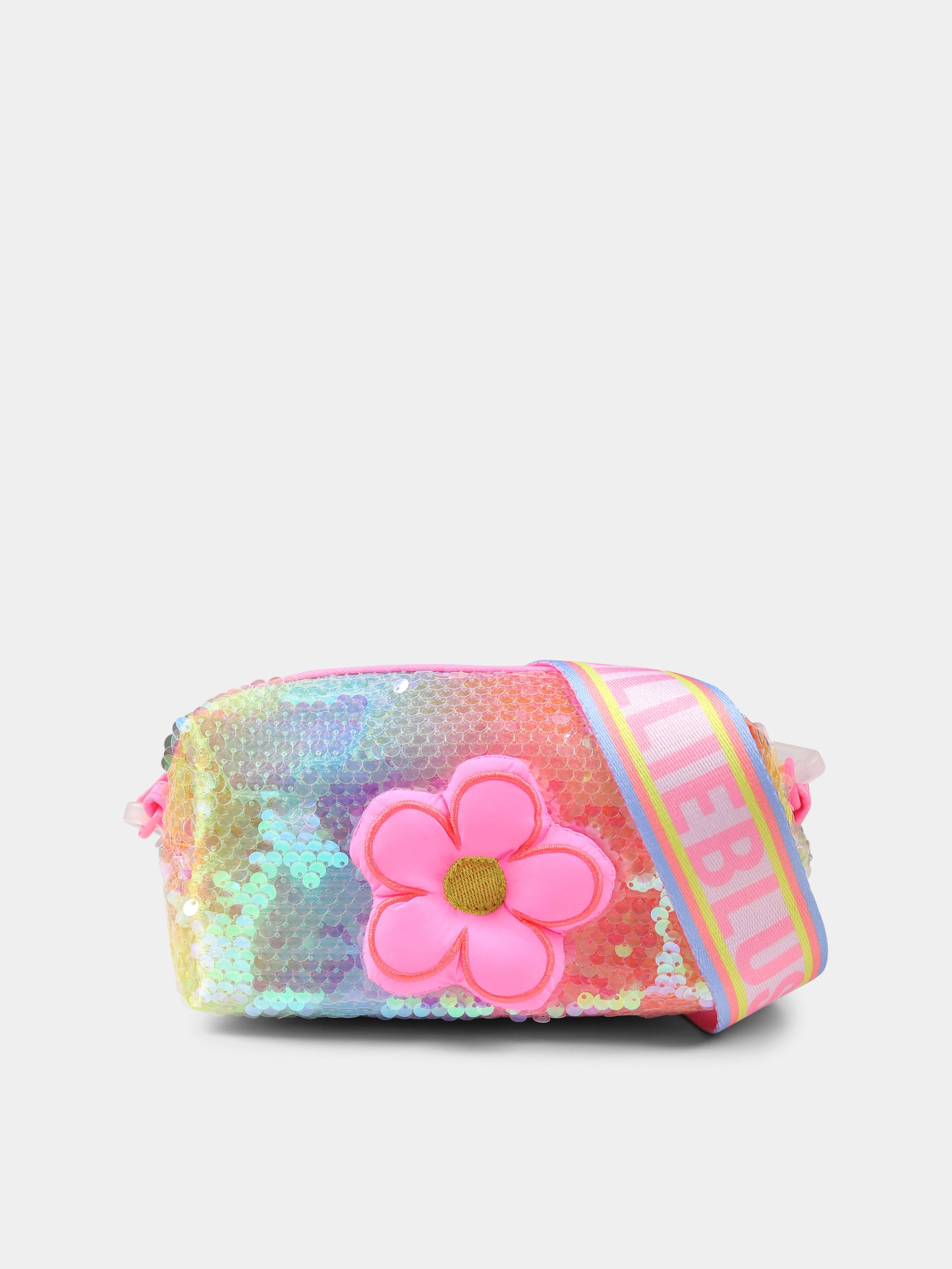 Pochette multicolor per bambina con fiore,Billieblush,U21098 462