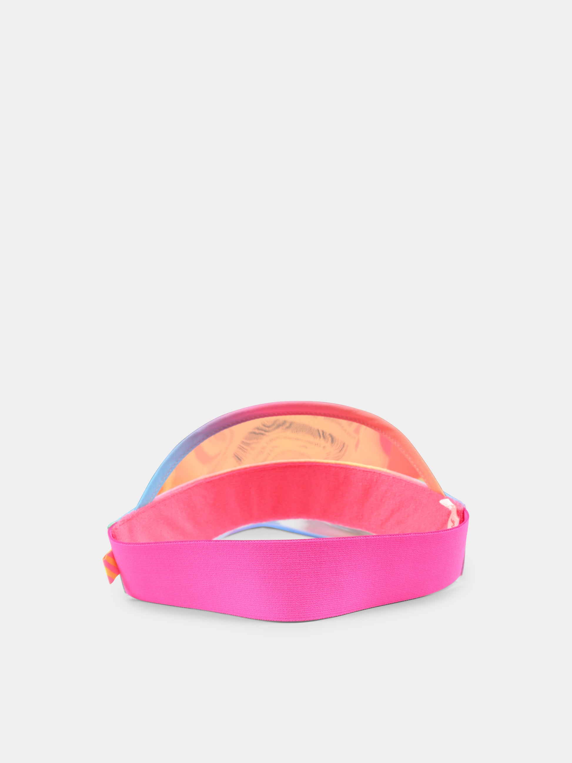 Cappello multicolor per bambina con logo,Billieblush,U20754 Z41