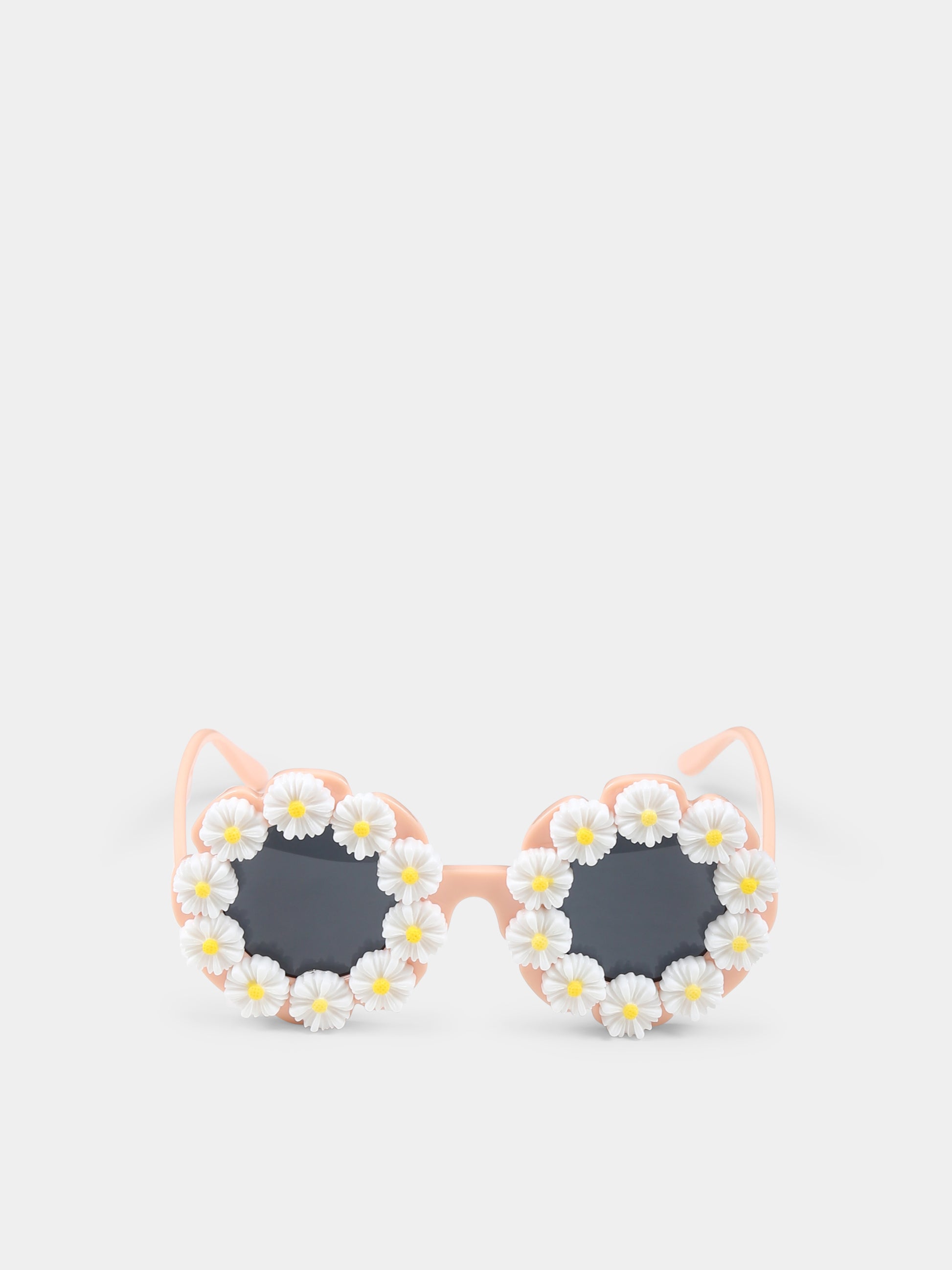 Occhiali da sole rosa per bambina con fiori,Billieblush,U20812 45X