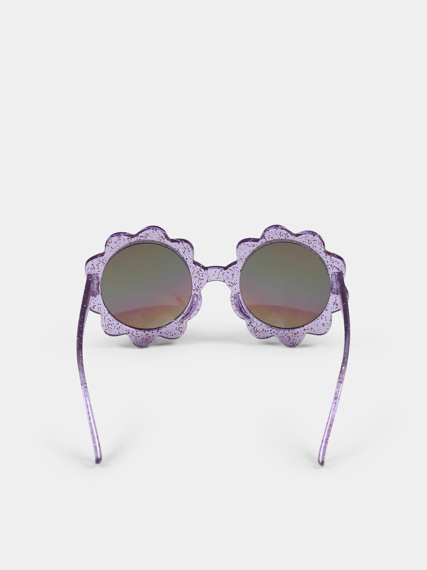 Occhiali da sole viola per bambina con fiore,Billieblush,U20806 90E