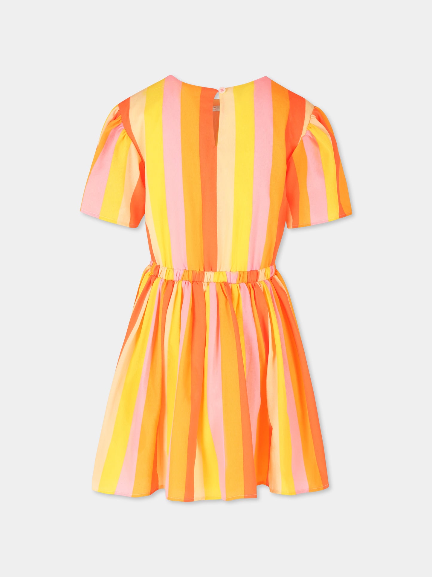 Vestito multicolor per bambina,Billieblush,U20956 599