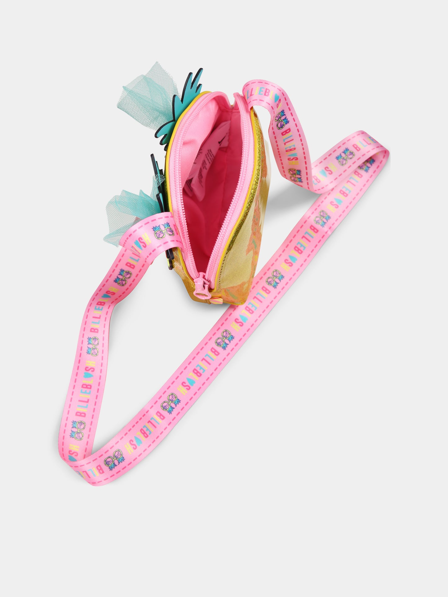 Borsa gialla per bambina con occhiali da sole,Billieblush,U20783 549