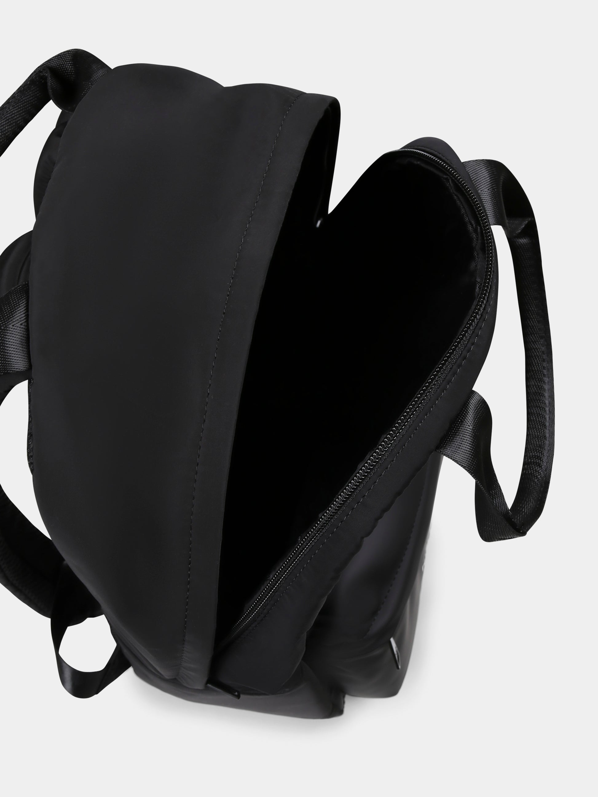 Zaino nero per bambini con Choupette e Karl Lagerfeld,Karl Lagerfeld Kids,Z30559 09B