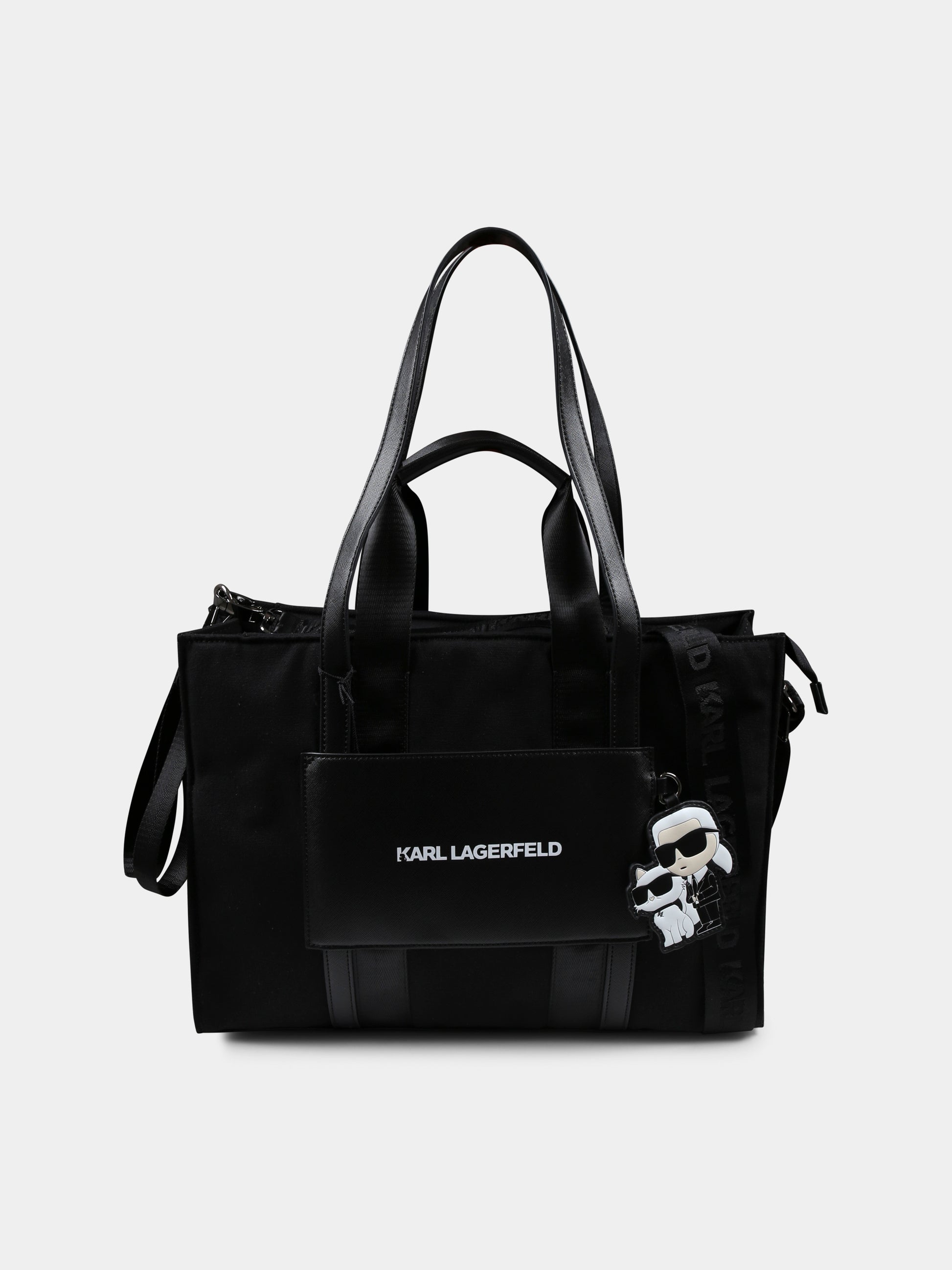 Borsa mamma per neonati con Choupette e Karl Lagerfeld,Karl Lagerfeld Kids,Z30549 09B