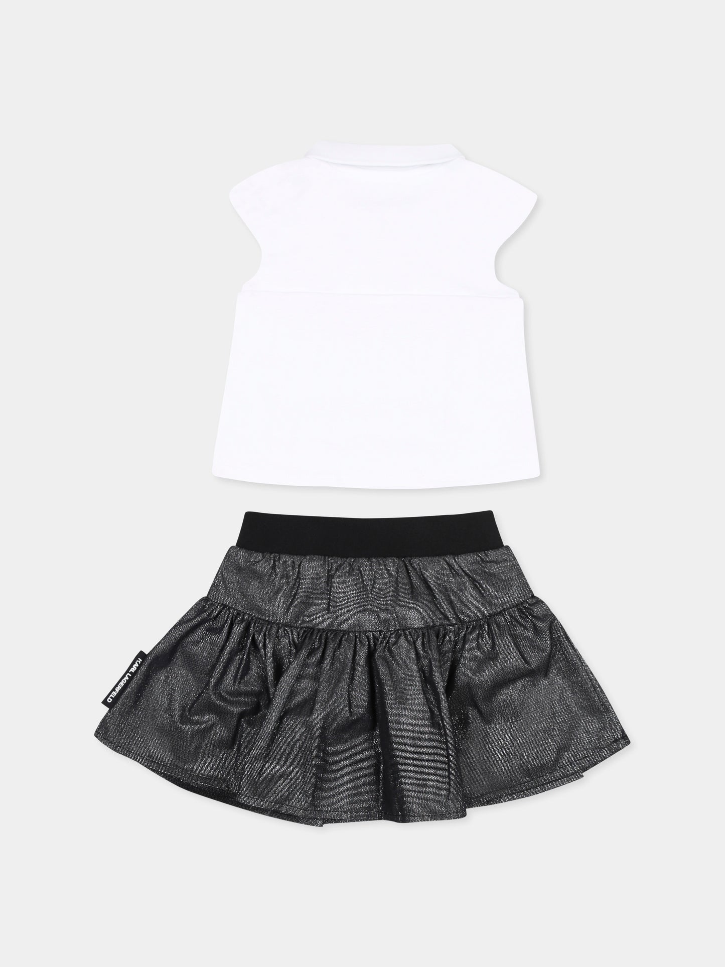 Completo multicolor per neonata con Choupette,Karl Lagerfeld Kids,Z30518 N48