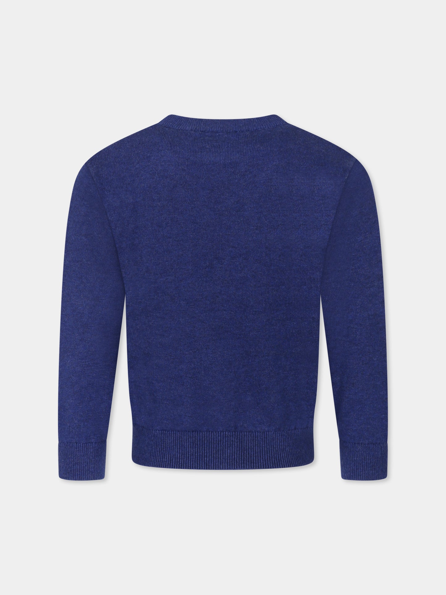 Maglione blu per bambino con albero,Timberland,T60448 84N