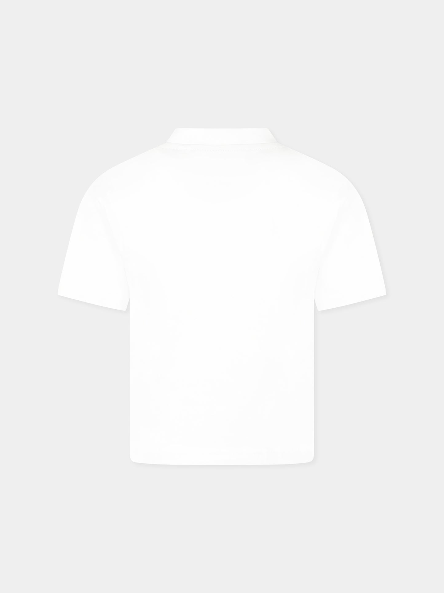 T-shirt bianca per bambino con logo,Timberland,T60427 10P