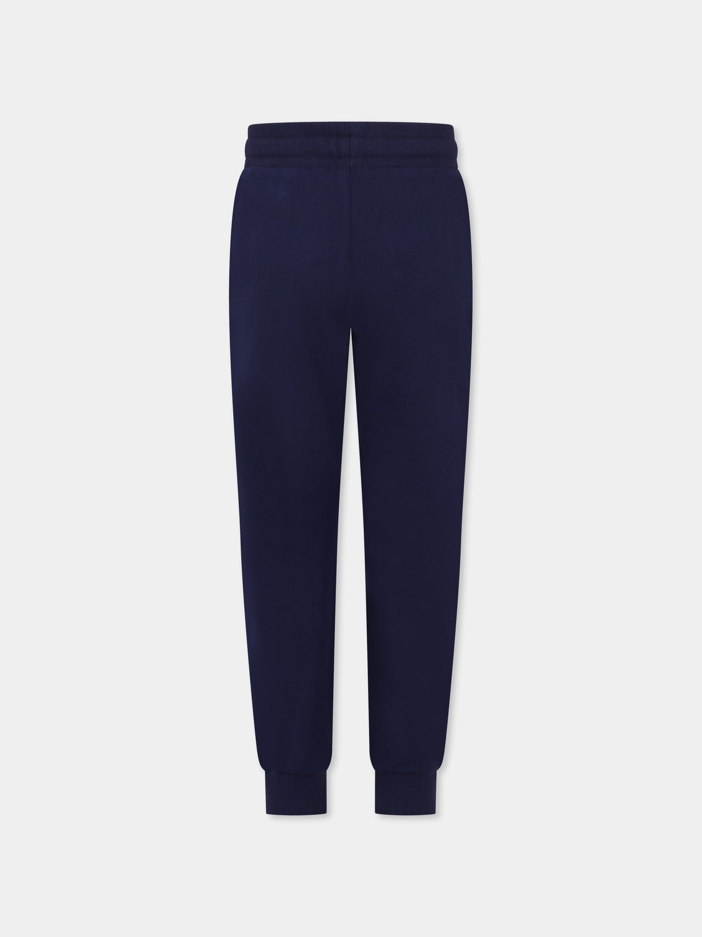 Pantaloni blu per bambino con logo e albero,Timberland,T60461 84N