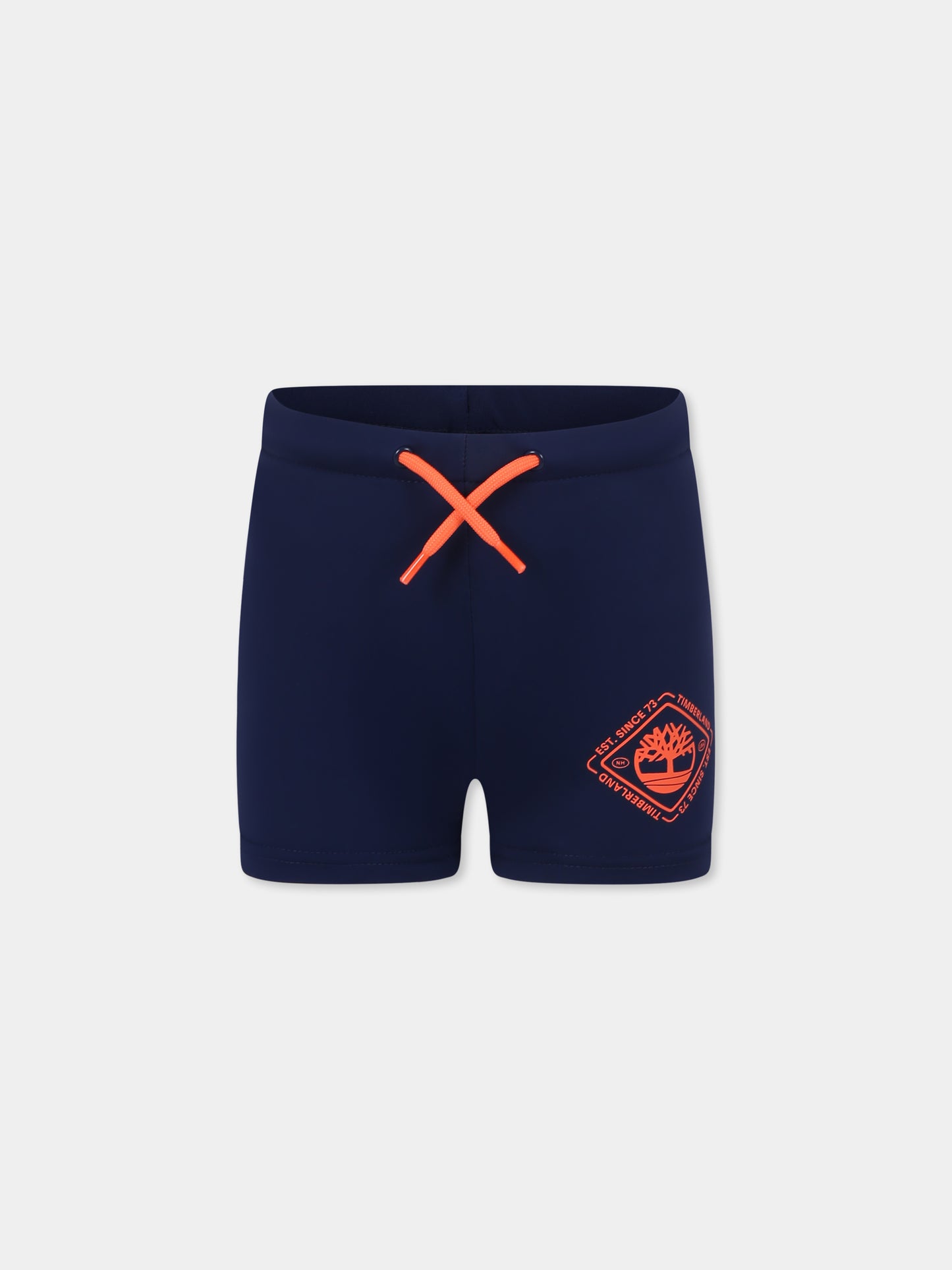 Boxer mare blu per bambino con albero,Timberland,T60476 84N