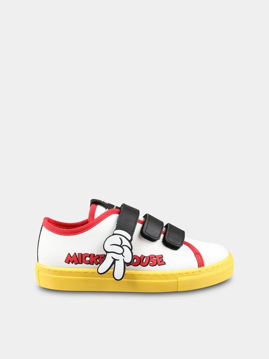 Sneakers bianche per bambini con scritta,Marc Jacobs,W60396 10P