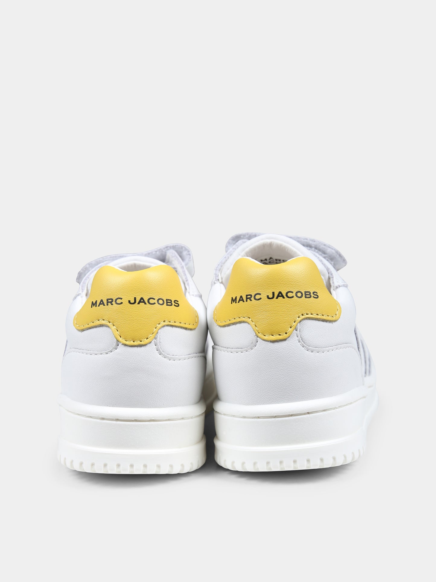 Sneakers bianche per bambini con logo,Marc Jacobs,W60560 10P