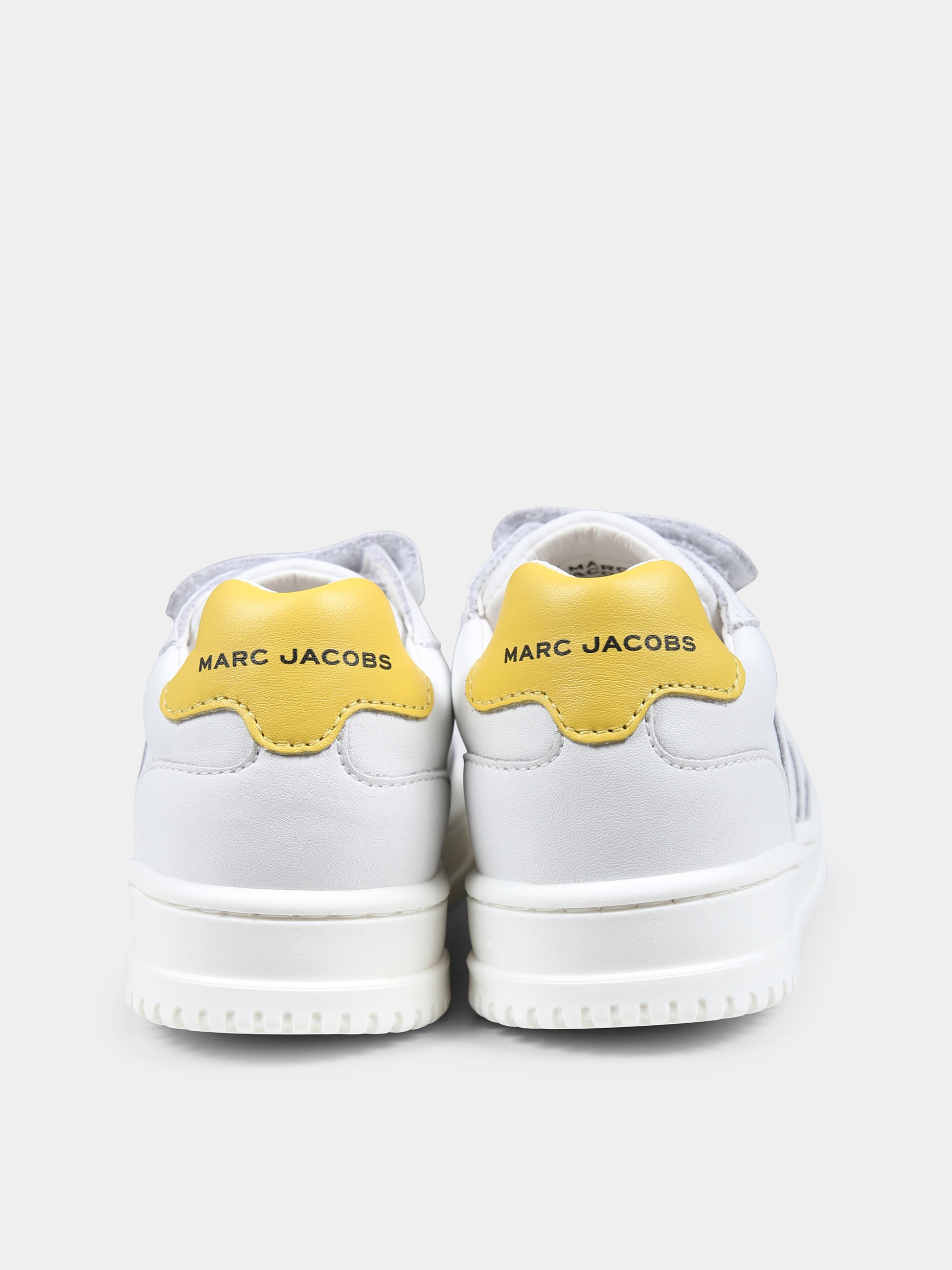 Sneakers bianche per bambini con logo,Marc Jacobs,W60560 10P
