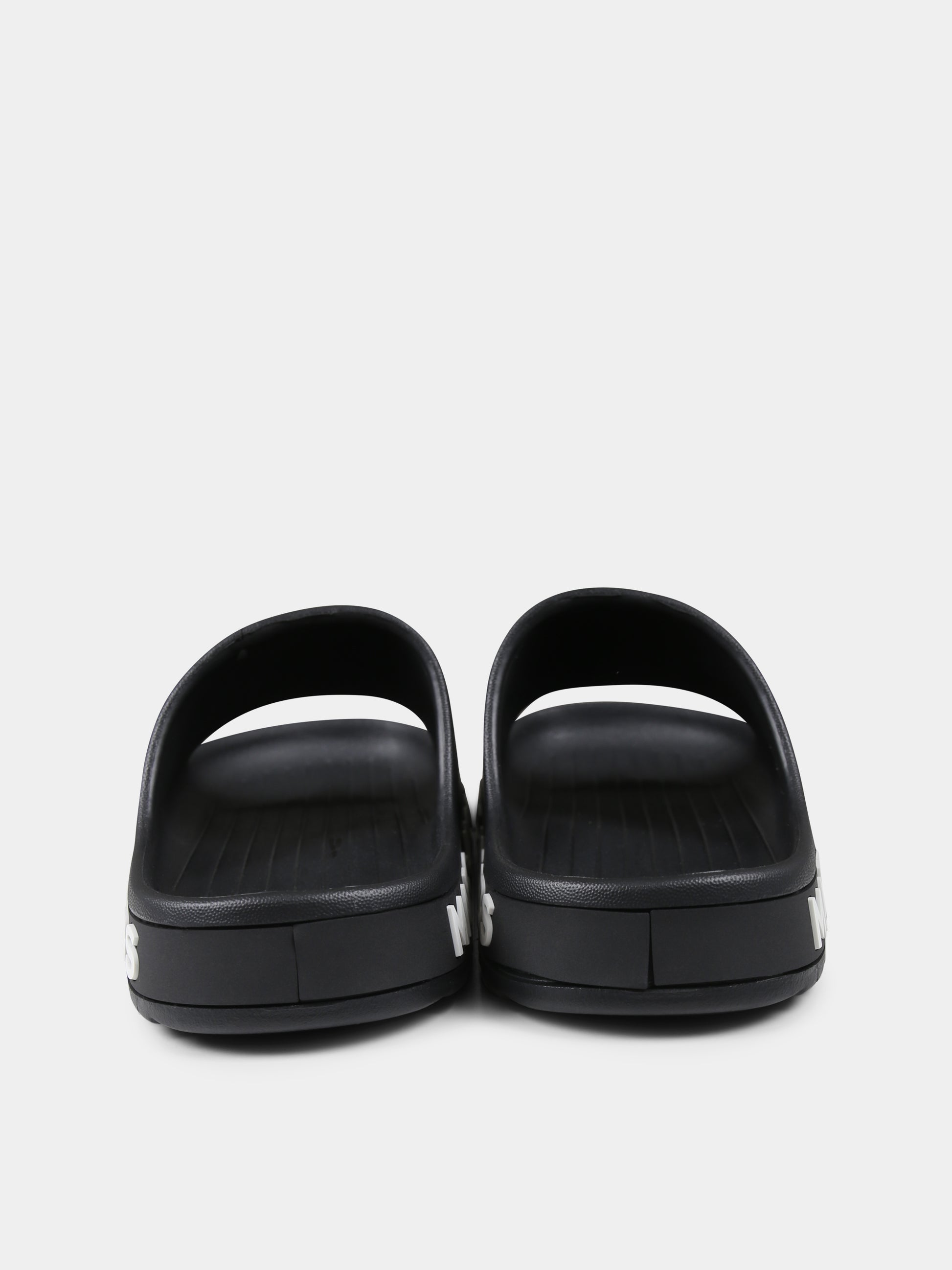 Ciabatte nere per bambini con logo,Marc Jacobs,W60407 09B