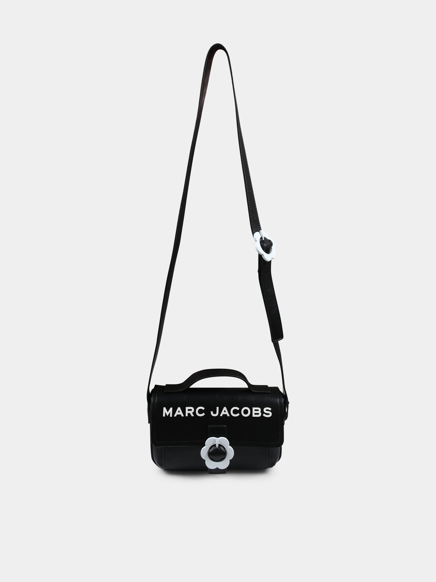 Borsa nera per bambina con logo,Marc Jacobs,W60562 09B