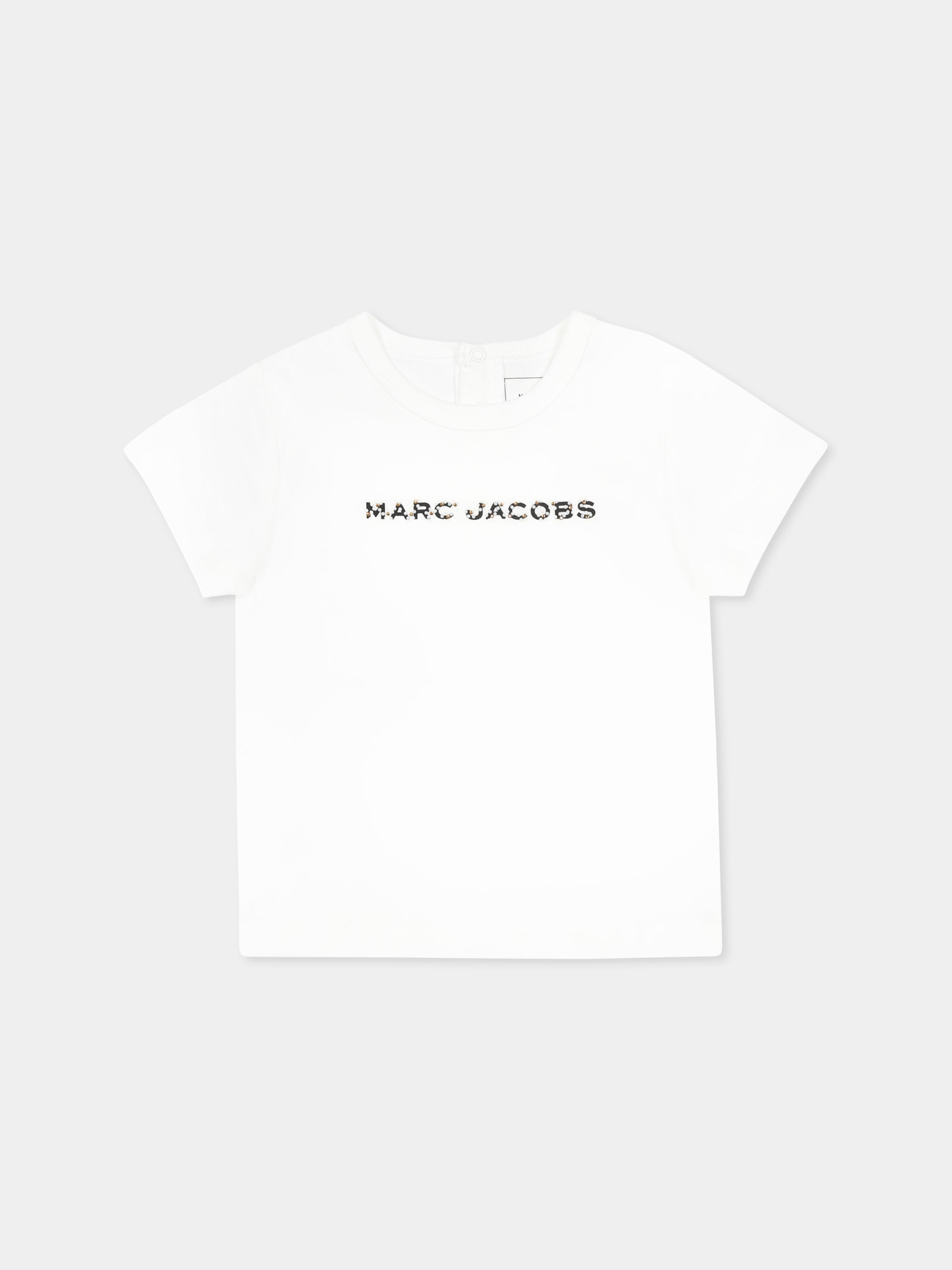 Completo rosa per neonata con fiori all over,Marc Jacobs,W60512 475