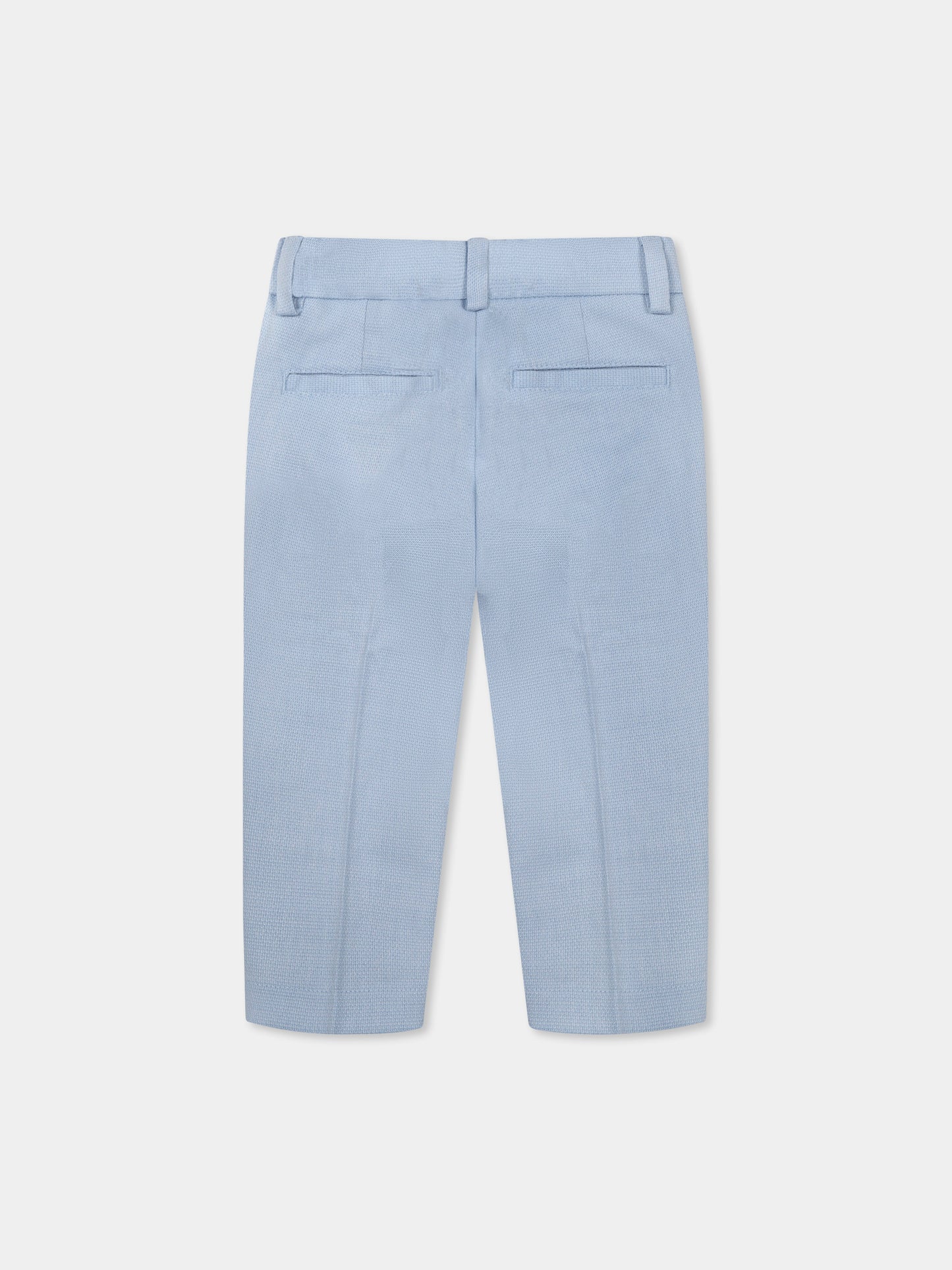 Pantaloni celesti per neonato,Boss,J52078 887