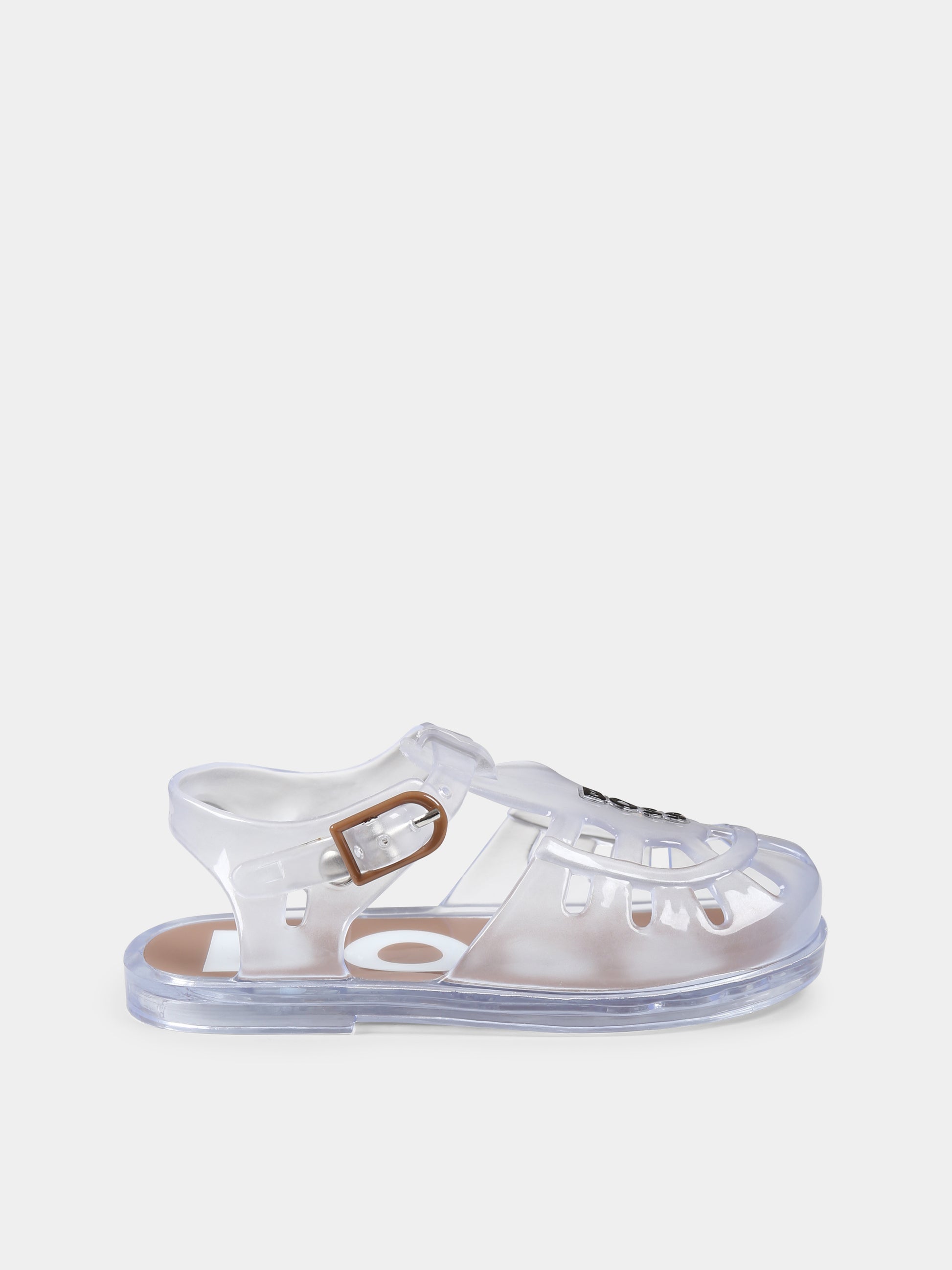 Ragnetti trasparenti per bambino con logo,Boss,J52164 Z42