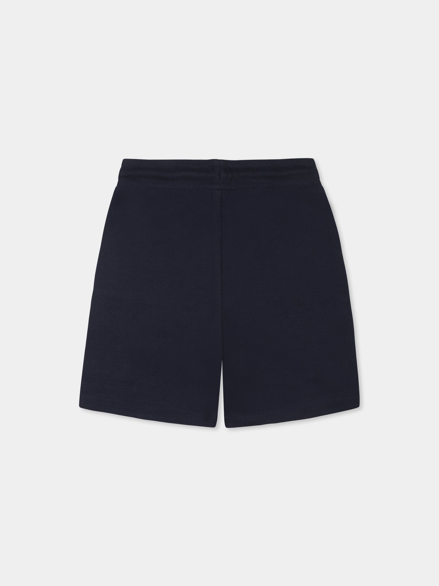 Shorts blu per neonato con logo,Boss,J52083 849