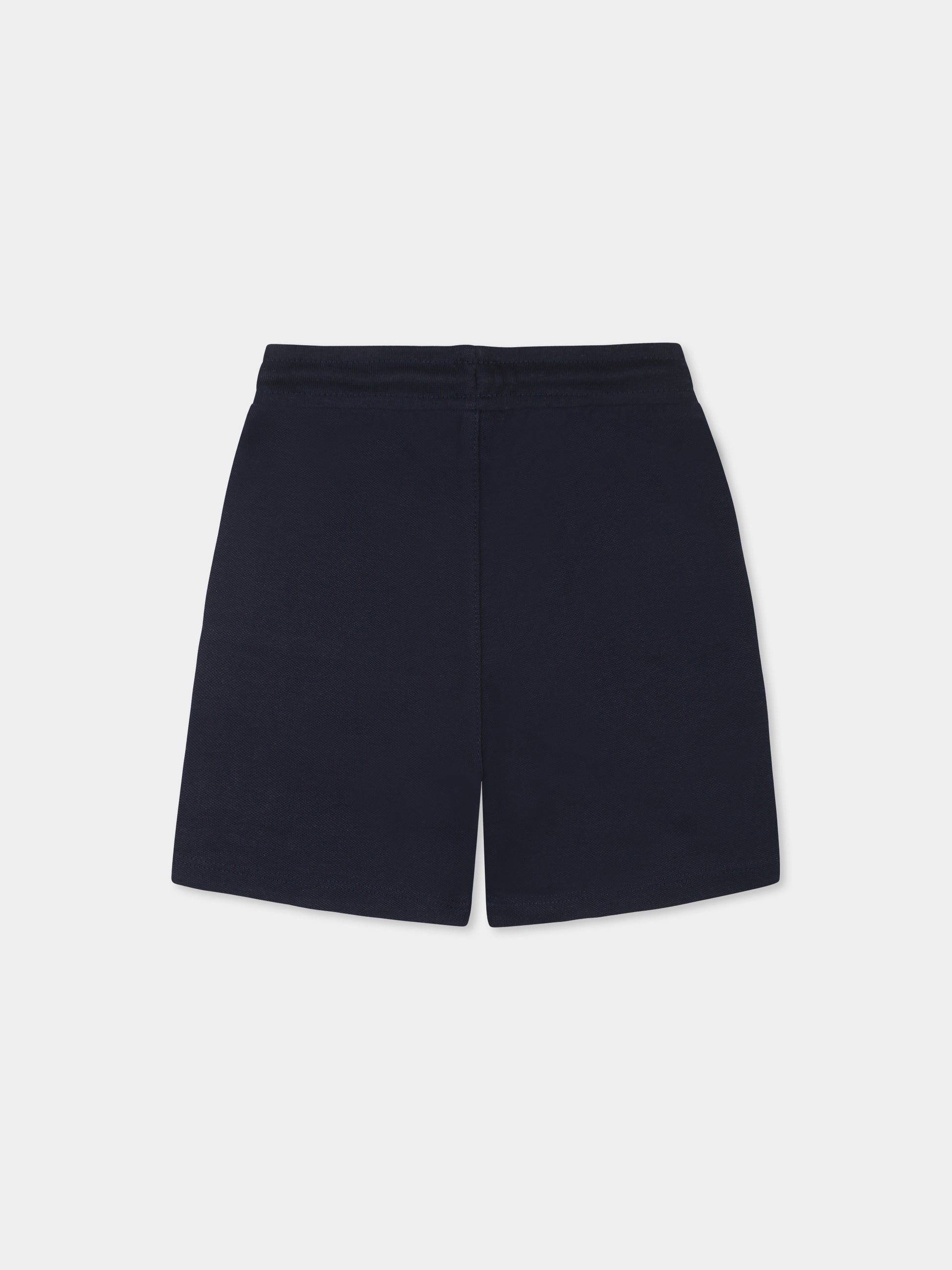 Shorts blu per neonato con logo,Boss,J52083 849