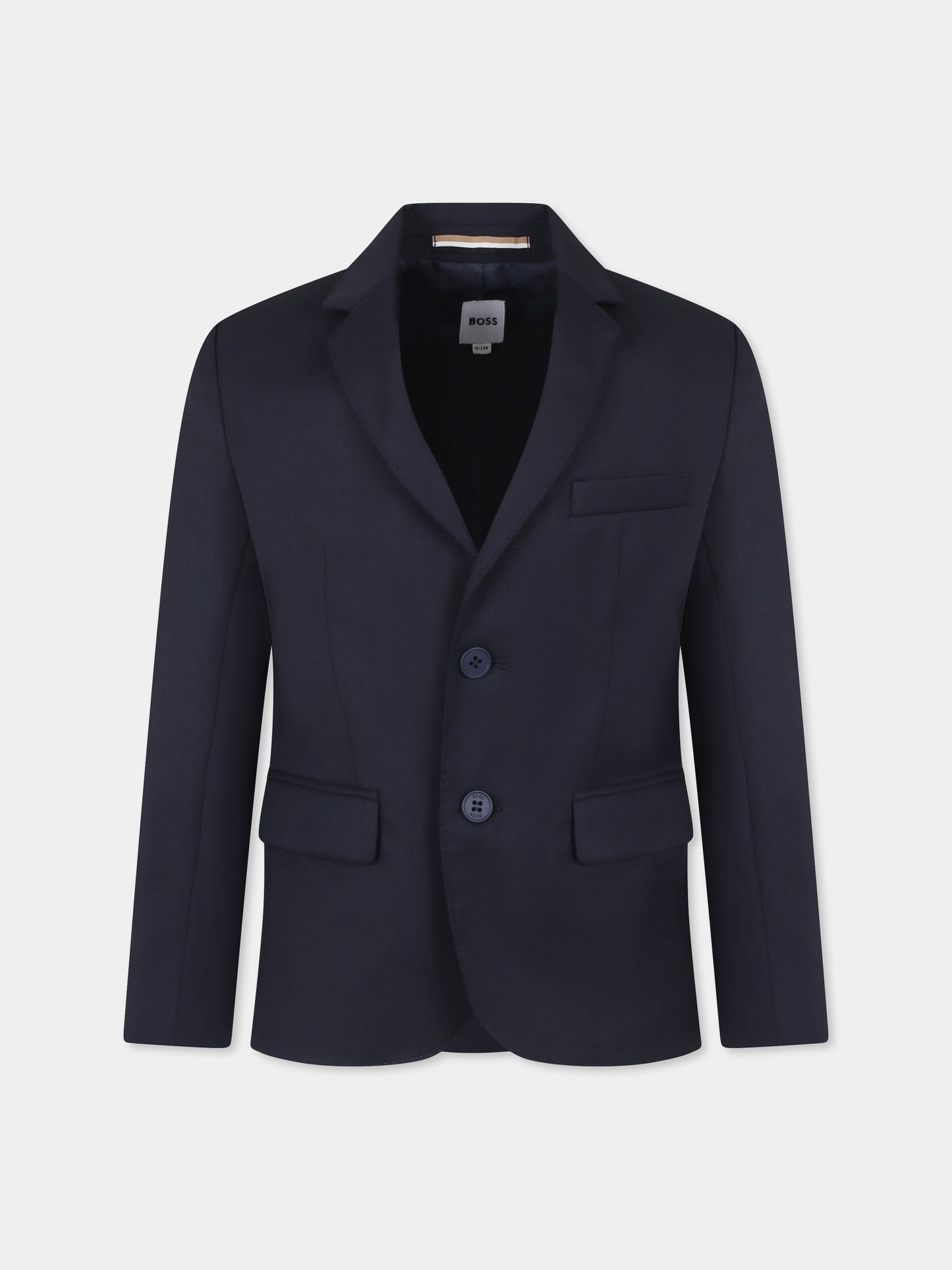 Giacca blu per bambino,Boss,J52070 862