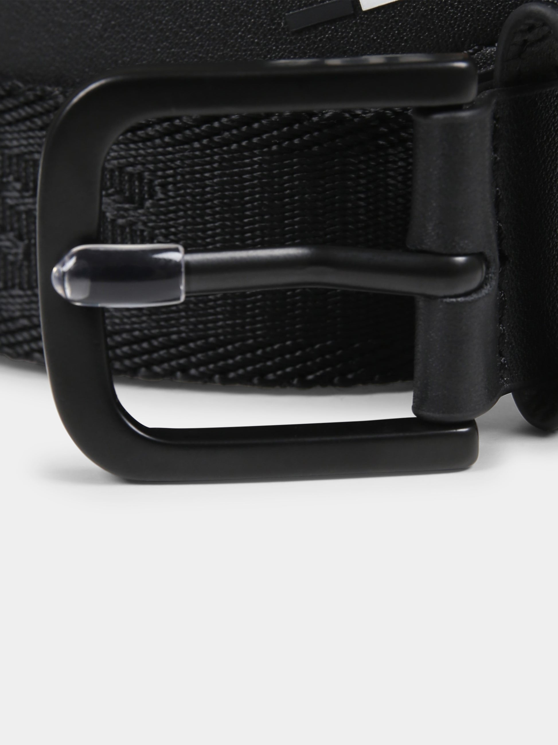 Cintura nera per bambino con logo,Boss,J51740 09B