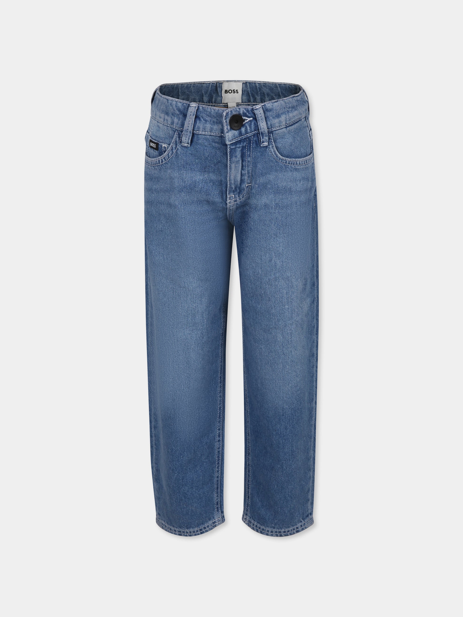 Jeans denim per bambino,Boss,J51986 Z75