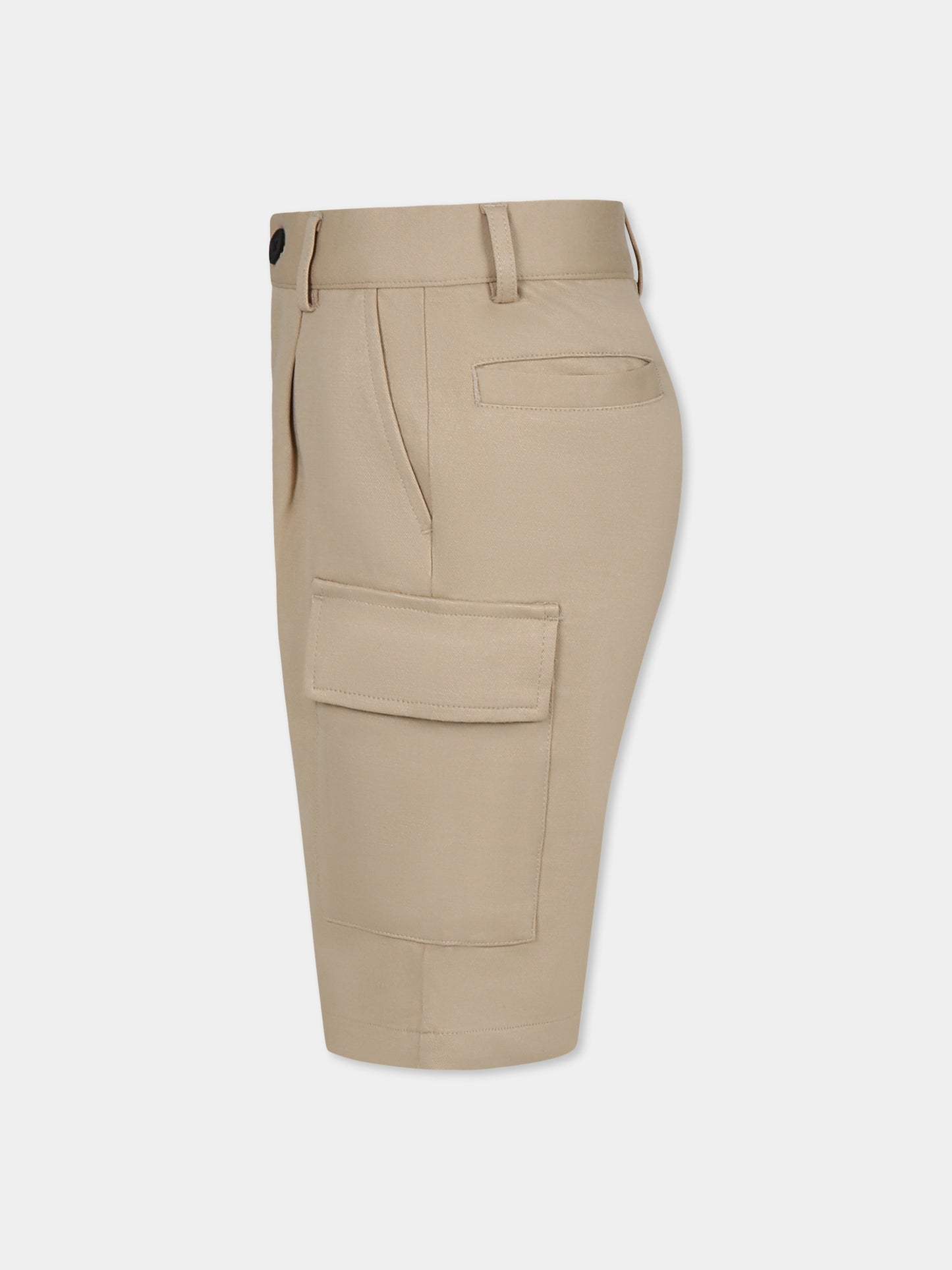 Shorts beige per bambino,Boss,J51996 249