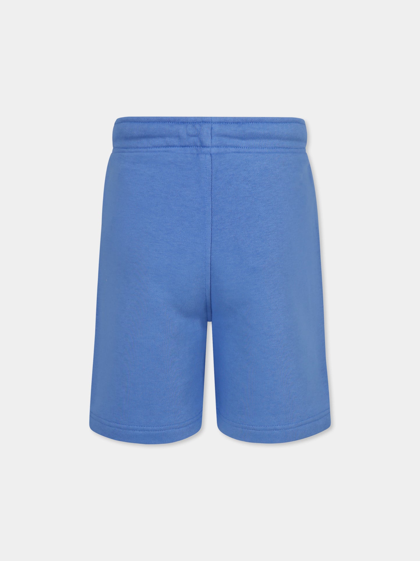 Shorts celesti per bambino con logo,Boss,J51993 84B