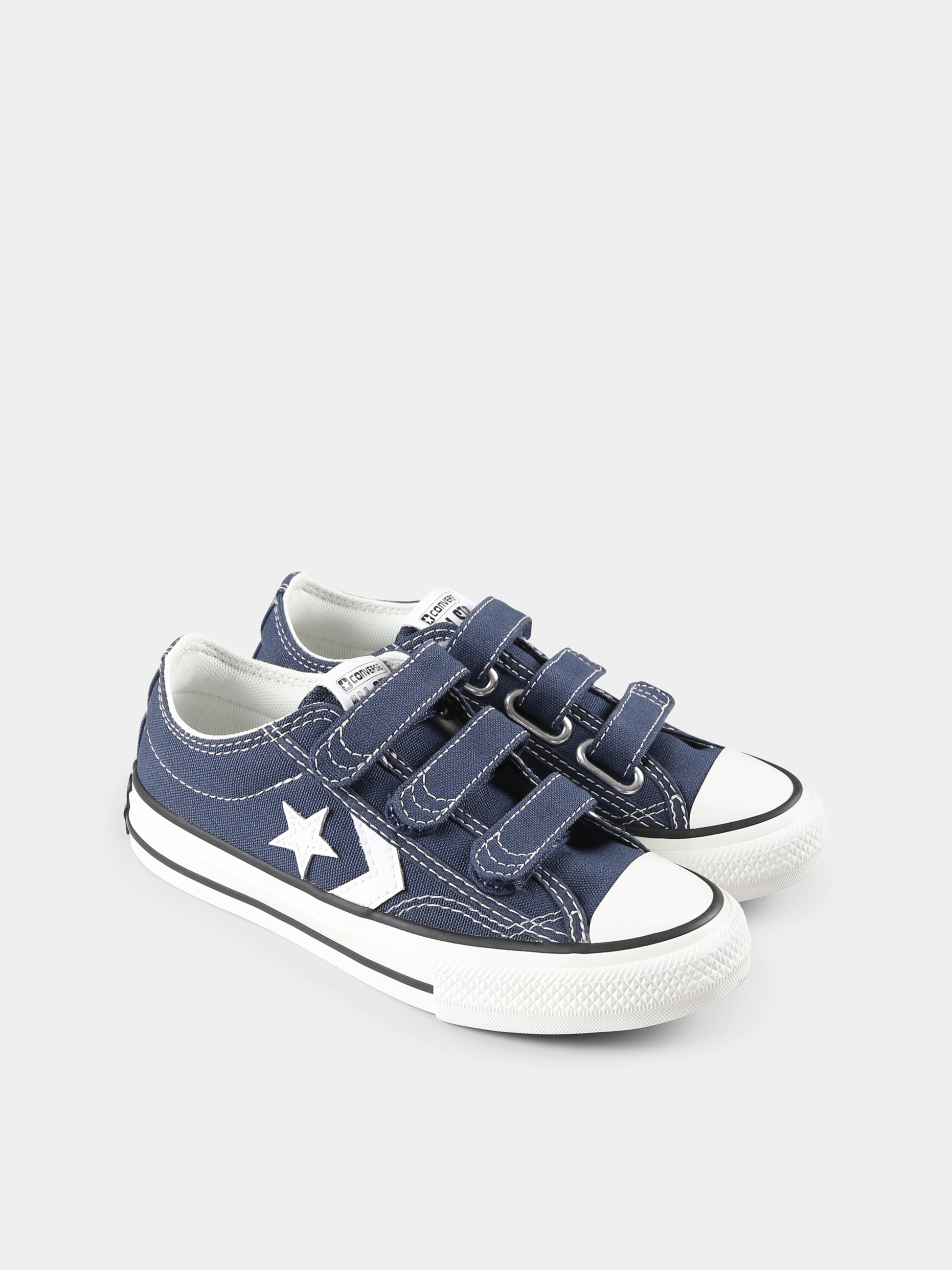 Sneakers Star Player 76 blu per bambino,Converse,A05217C NAVY