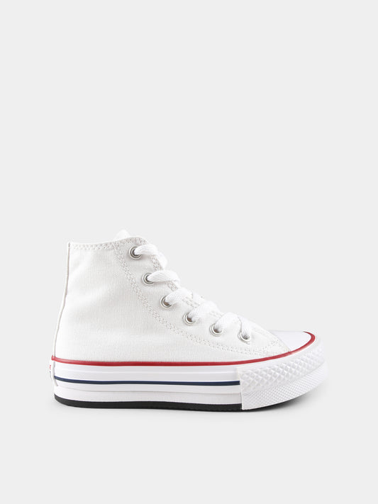 Sneakers Chuck Taylor All Star bianche per bambini,Converse,372860C BIANCO