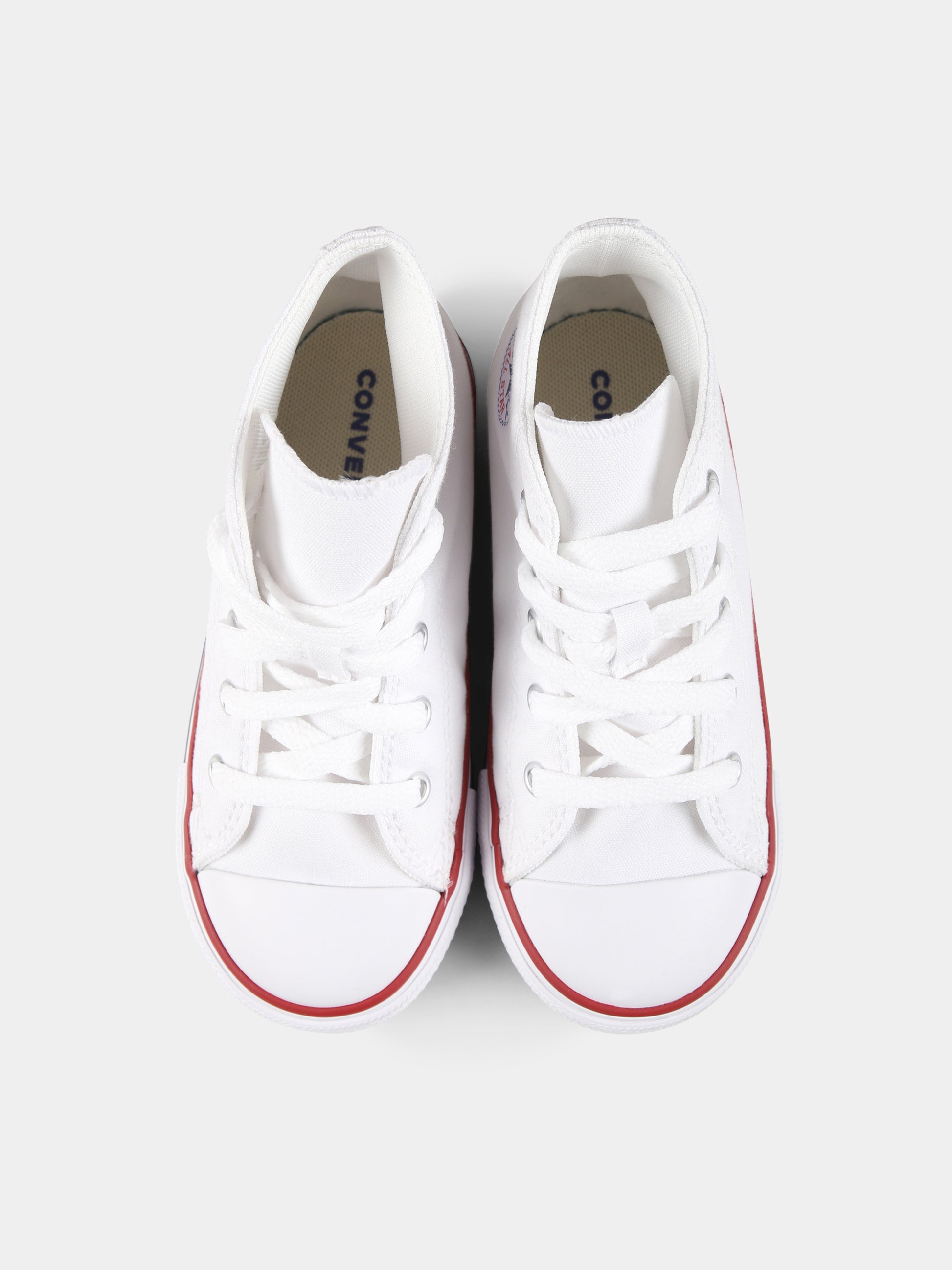 Sneakers Chuck Taylor All Star bianche per neonati e bambini,Converse,7J253C BIANCO OTTICO