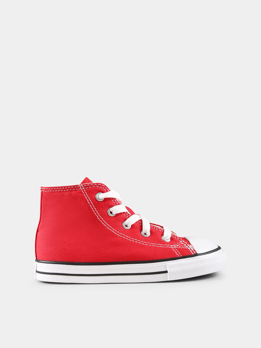 Red sneakers for babay kids and kids