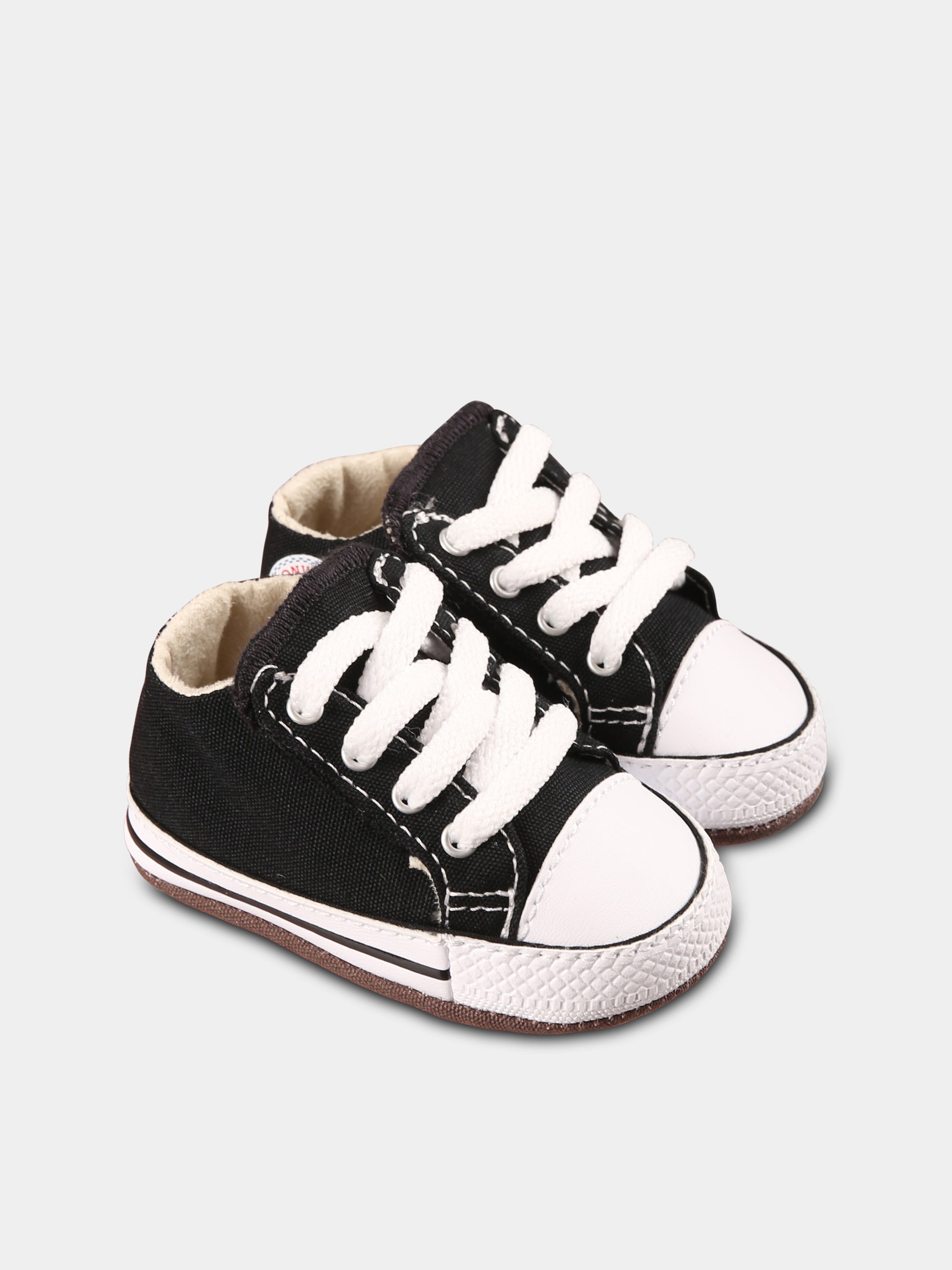 Sneakers Chuck Taylor All Star Cribster nere per neonati,Converse,865156C NERO