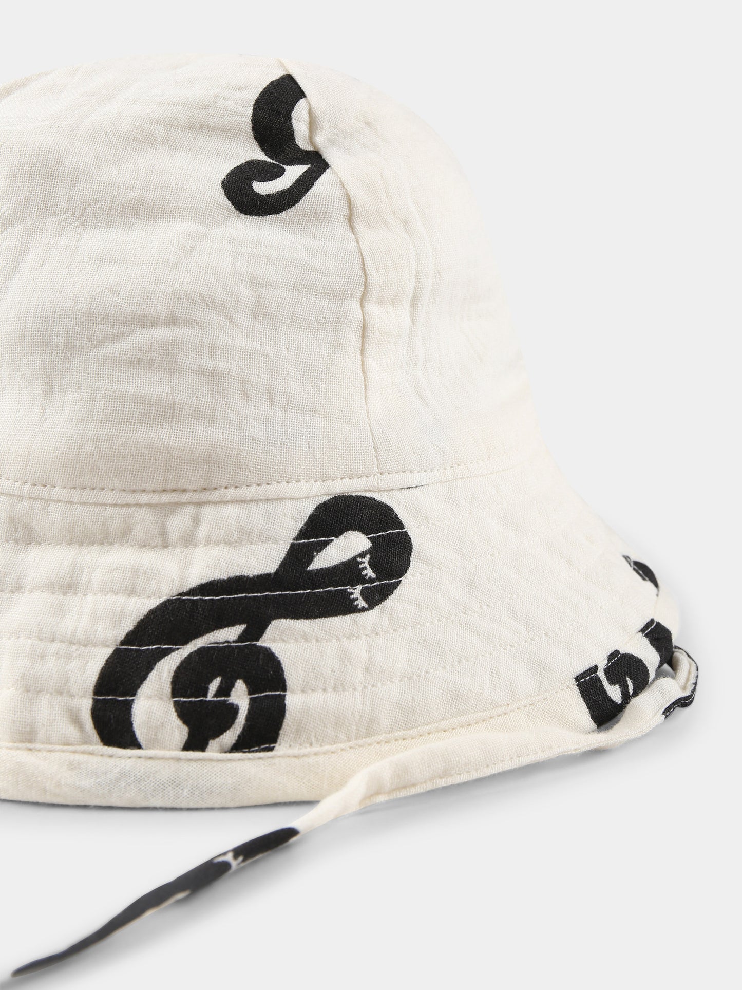 Cloche avorio per bambini con note musicali,Mini Rodini,2526511110