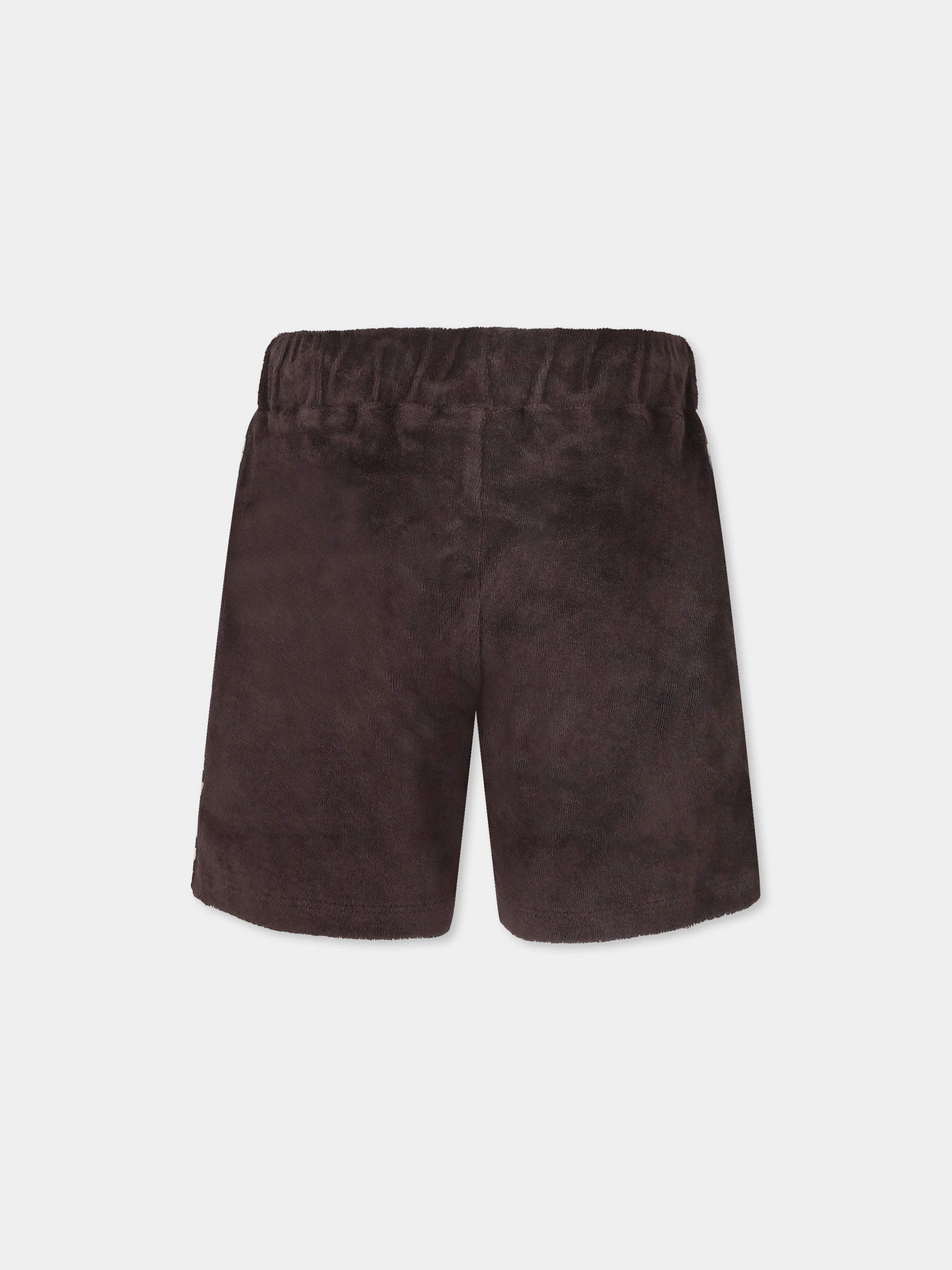 Shorts grigi per bambini con pianoforte,Mini Rodini,2523014899