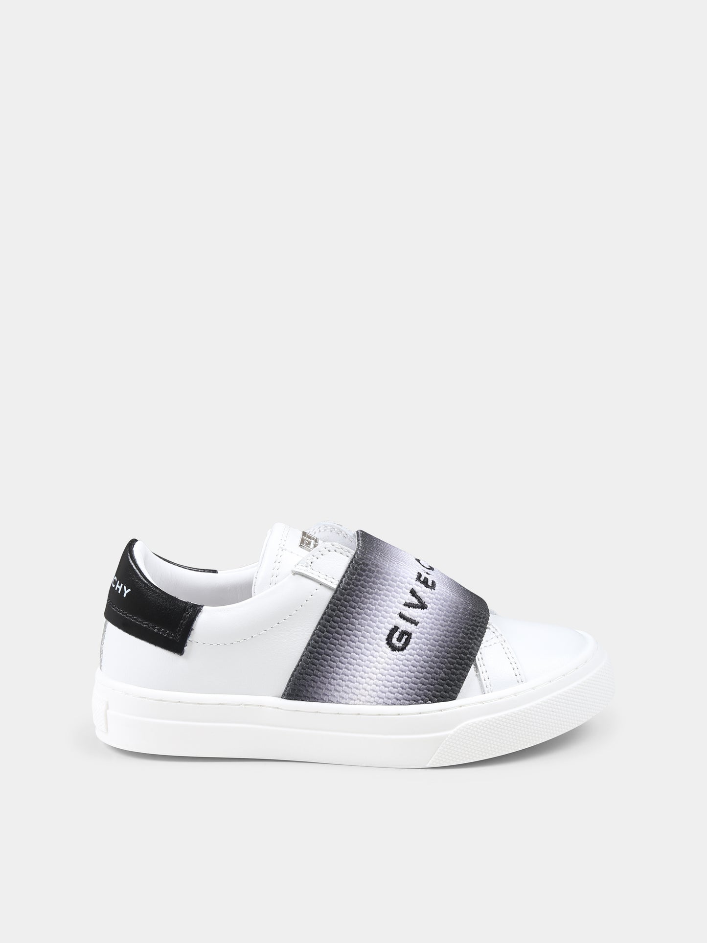 Sneakers bianche per bambini con logo,Givenchy Kids,H30673 09B