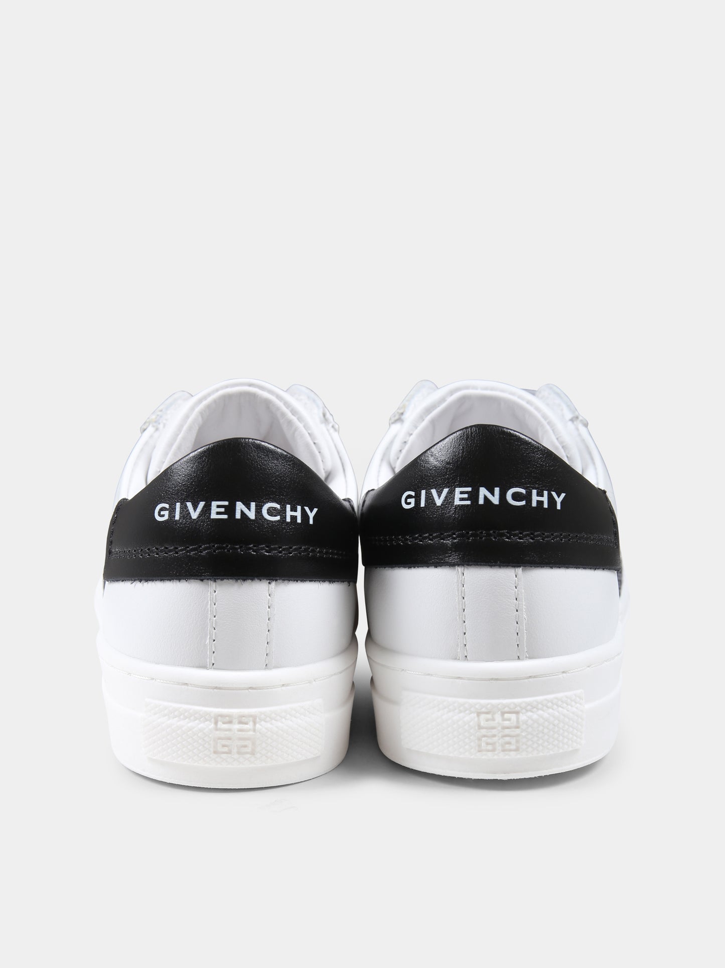 Sneakers bianche per bambini con logo,Givenchy Kids,H30673 09B