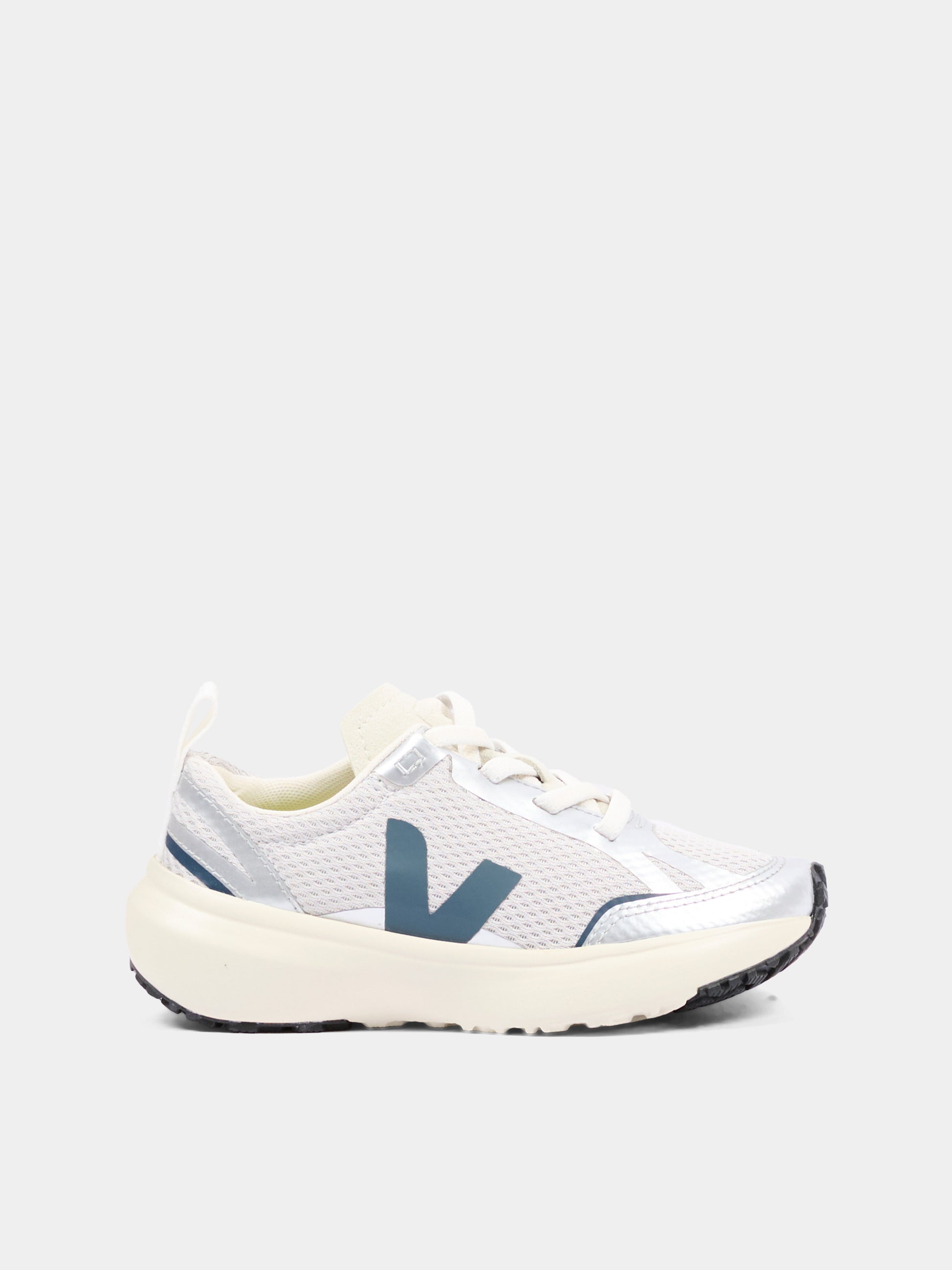 Sneakers grigie per bambino,Veja,YL1820623C
